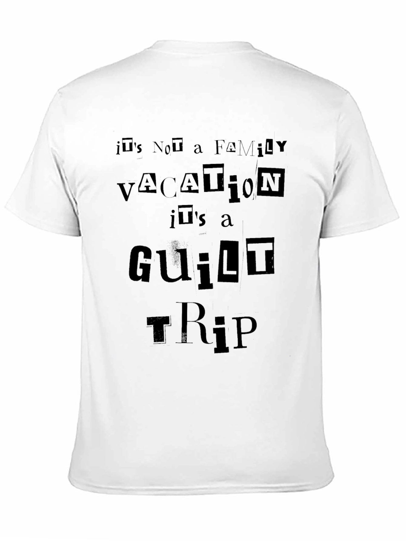 Funny Guilt Trip Family Vacation Tee