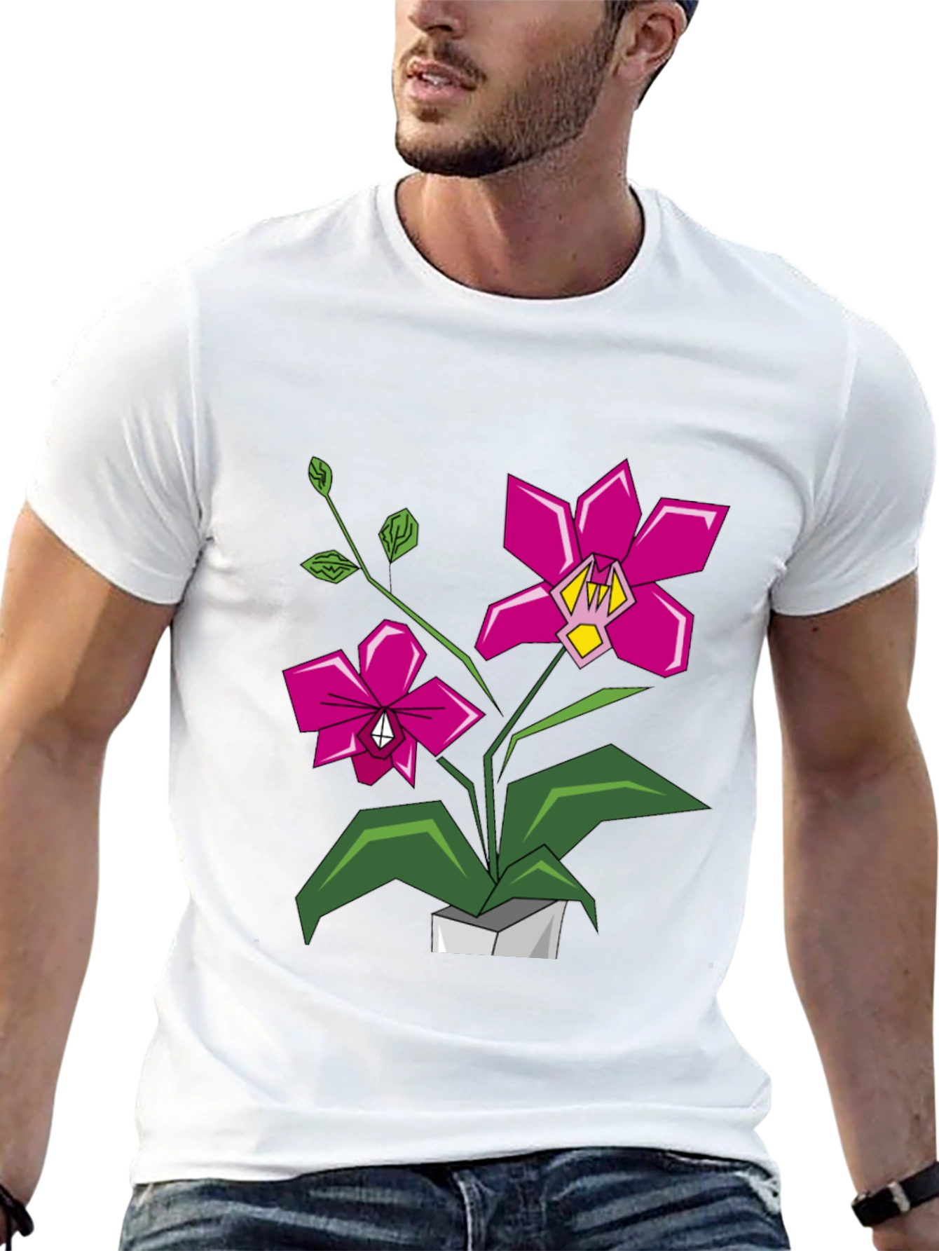 Orchid Graphic T-Shirt