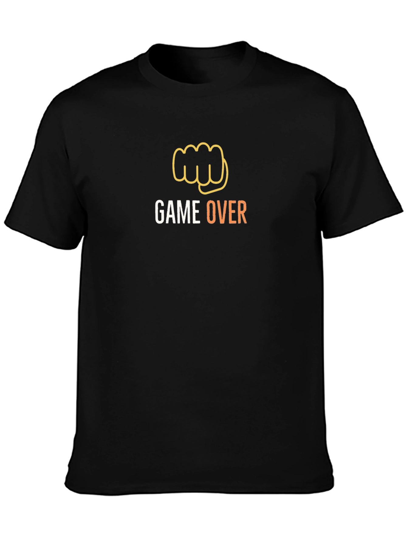 Game Over Fist Graphic T-Shirt - Gamer Style