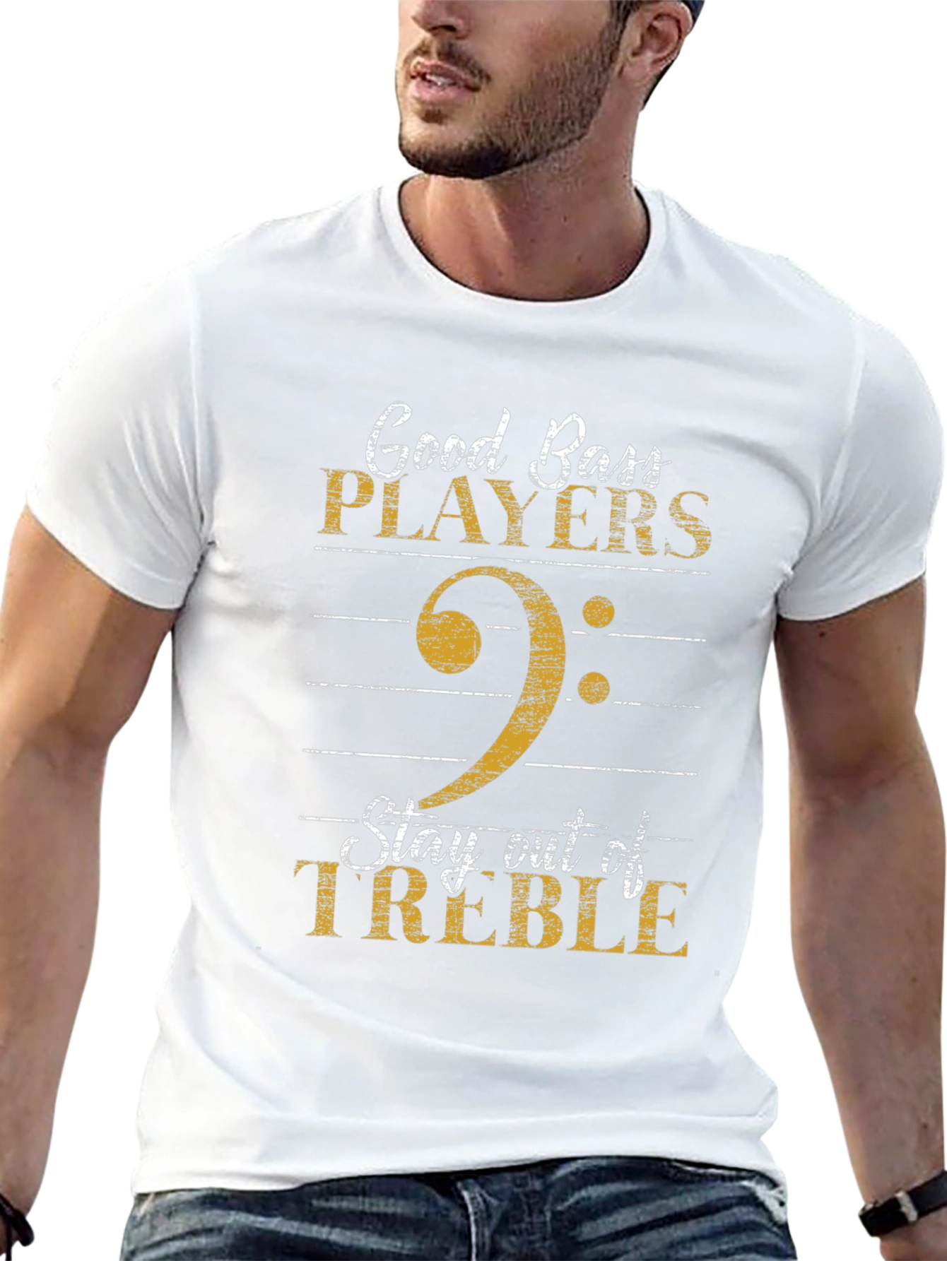Good Bass Players T-Shirt - Stay Out of Treble