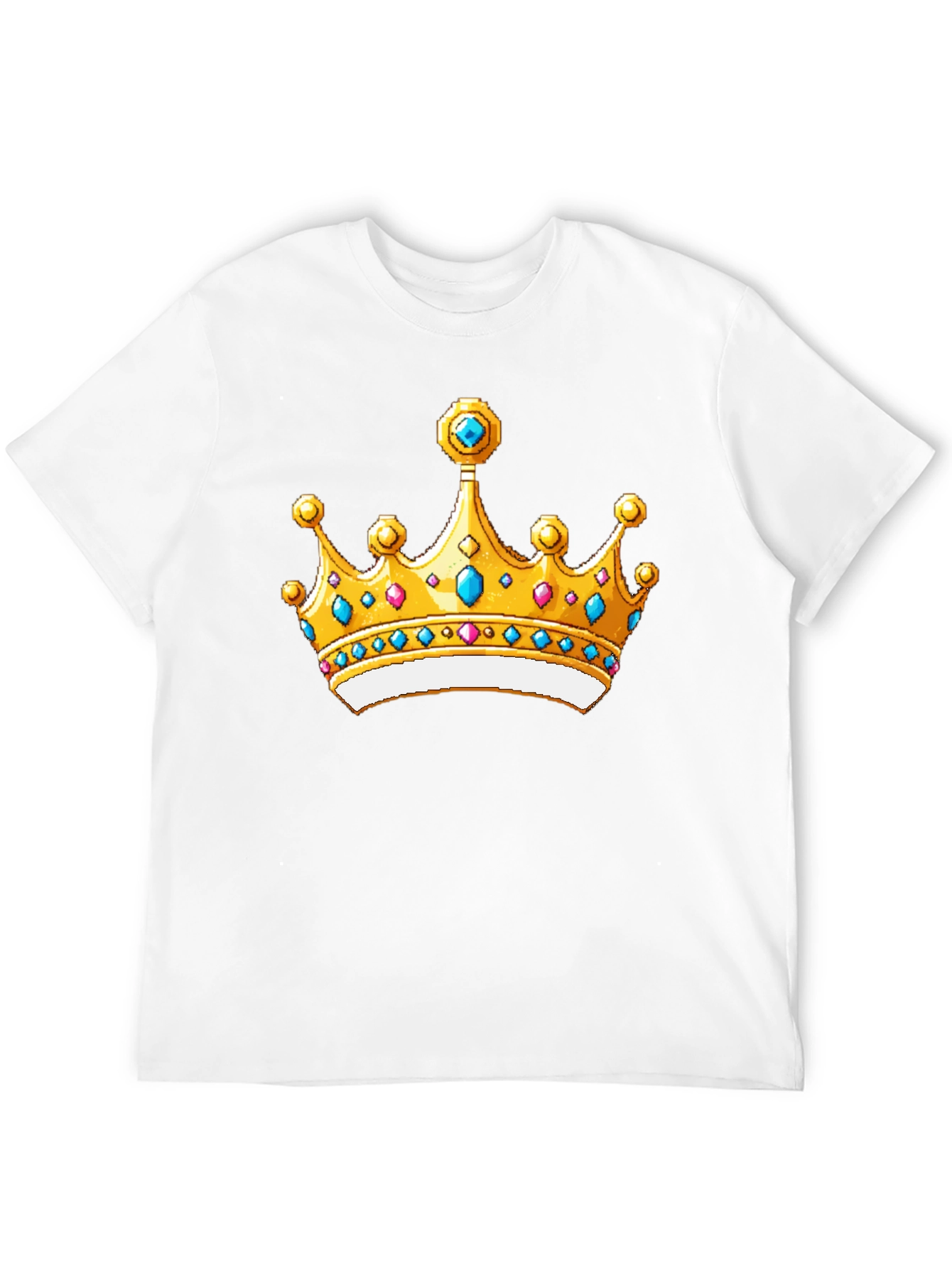 Royal Crown Graphic Black T-Shirt