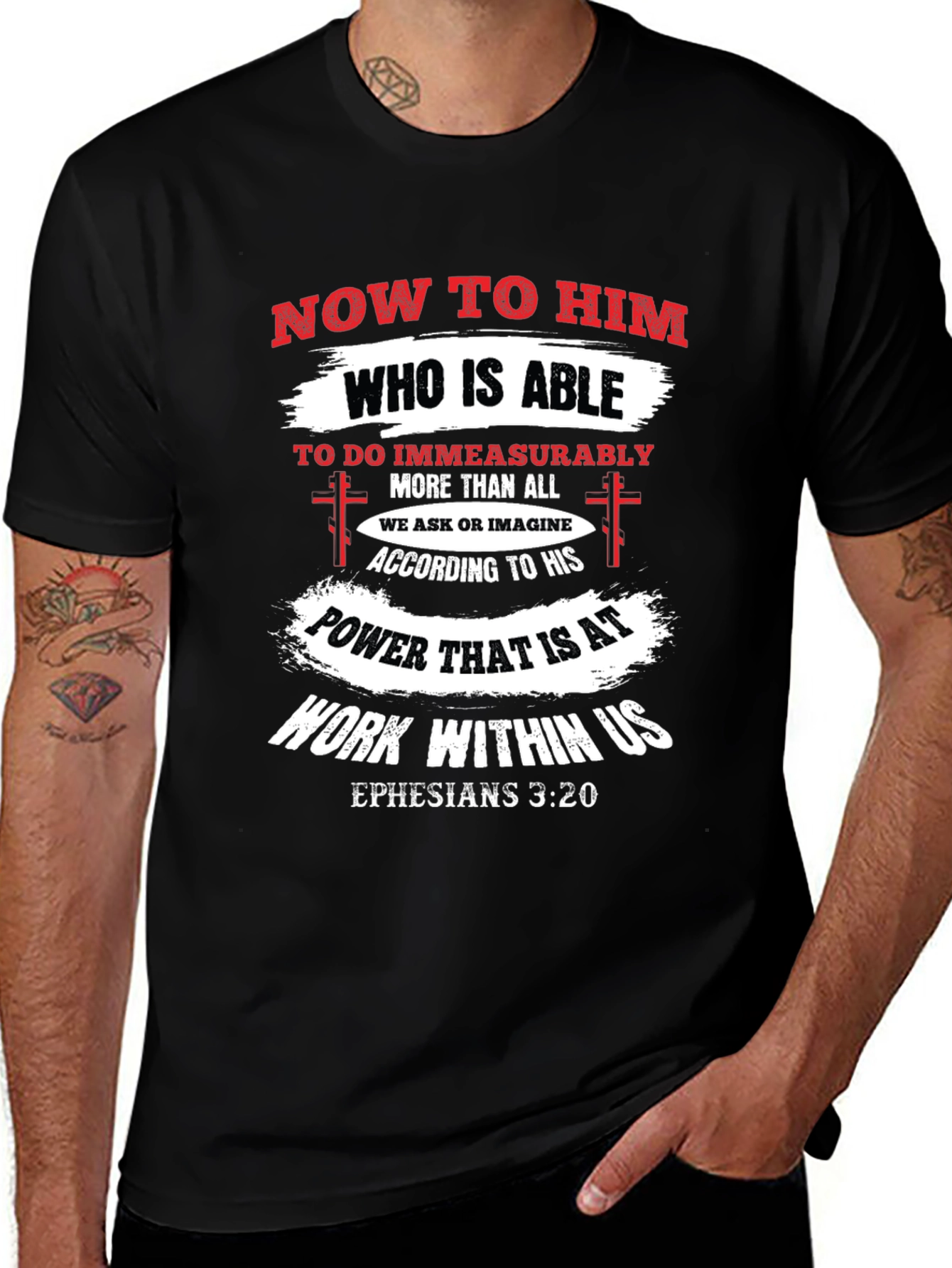 Ephesians 3:20 Christian T-Shirt
