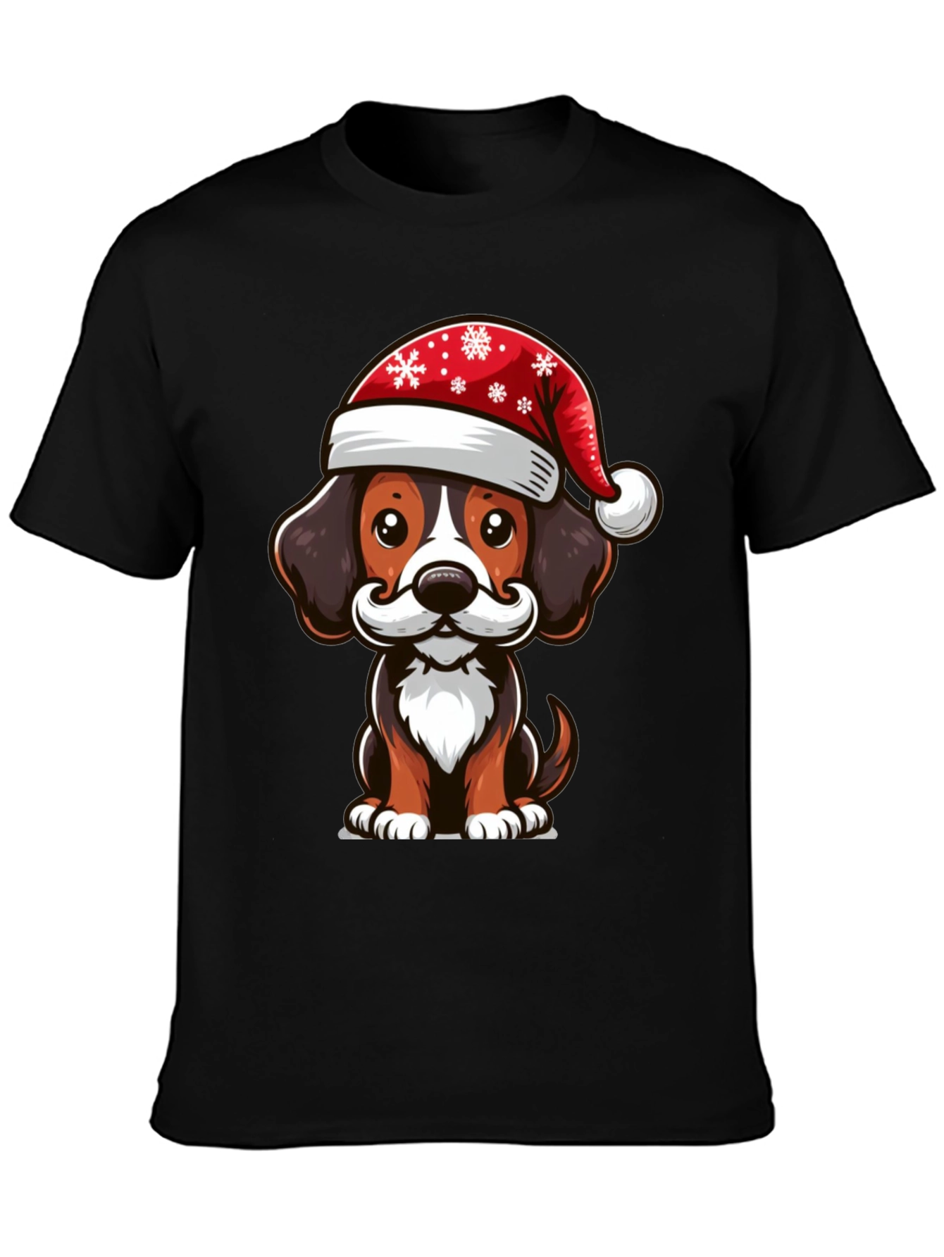 Festive Dog Graphic Tee