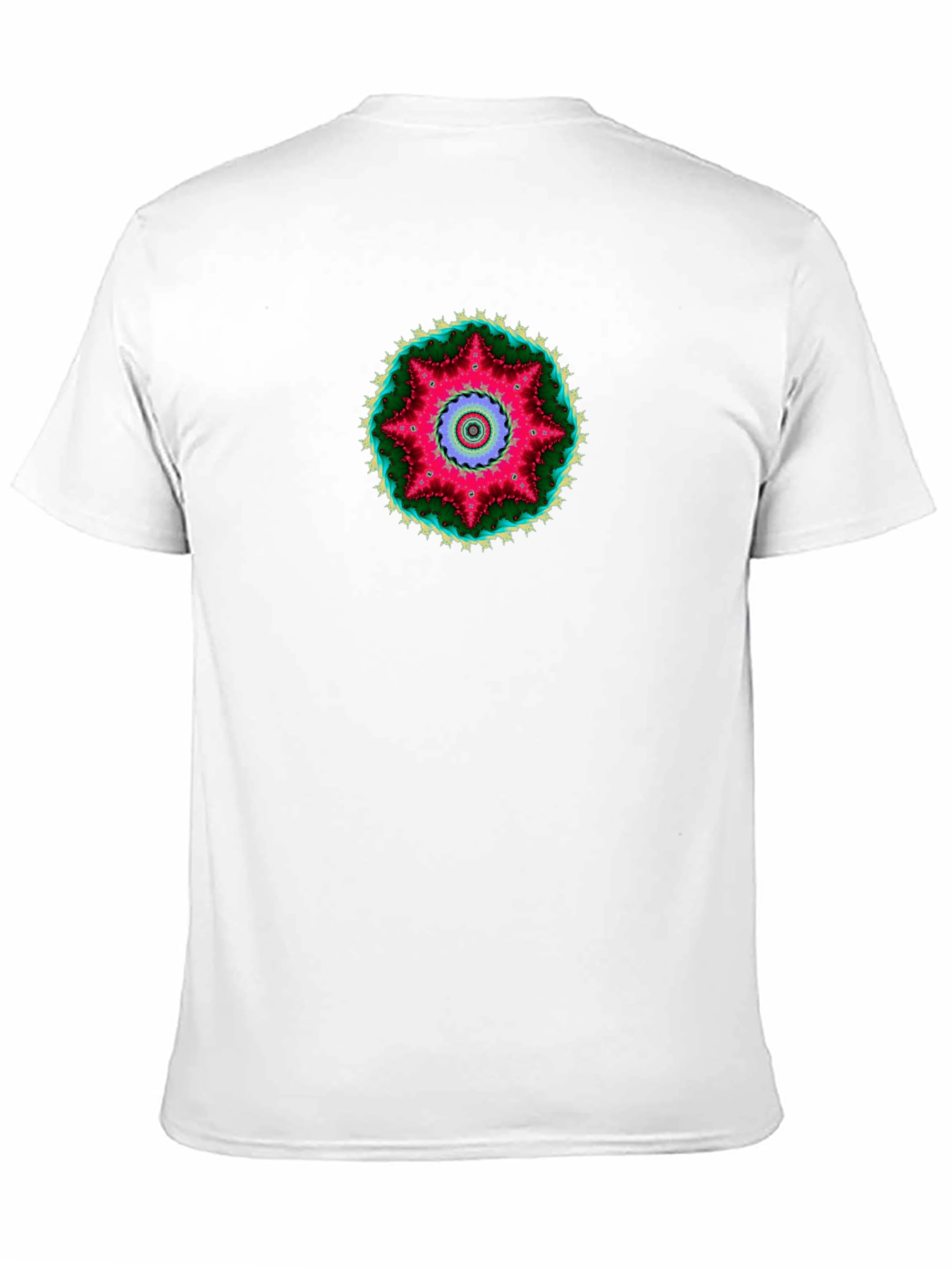 Vibrant Mandala Graphic Tee - Unique Art Shirt