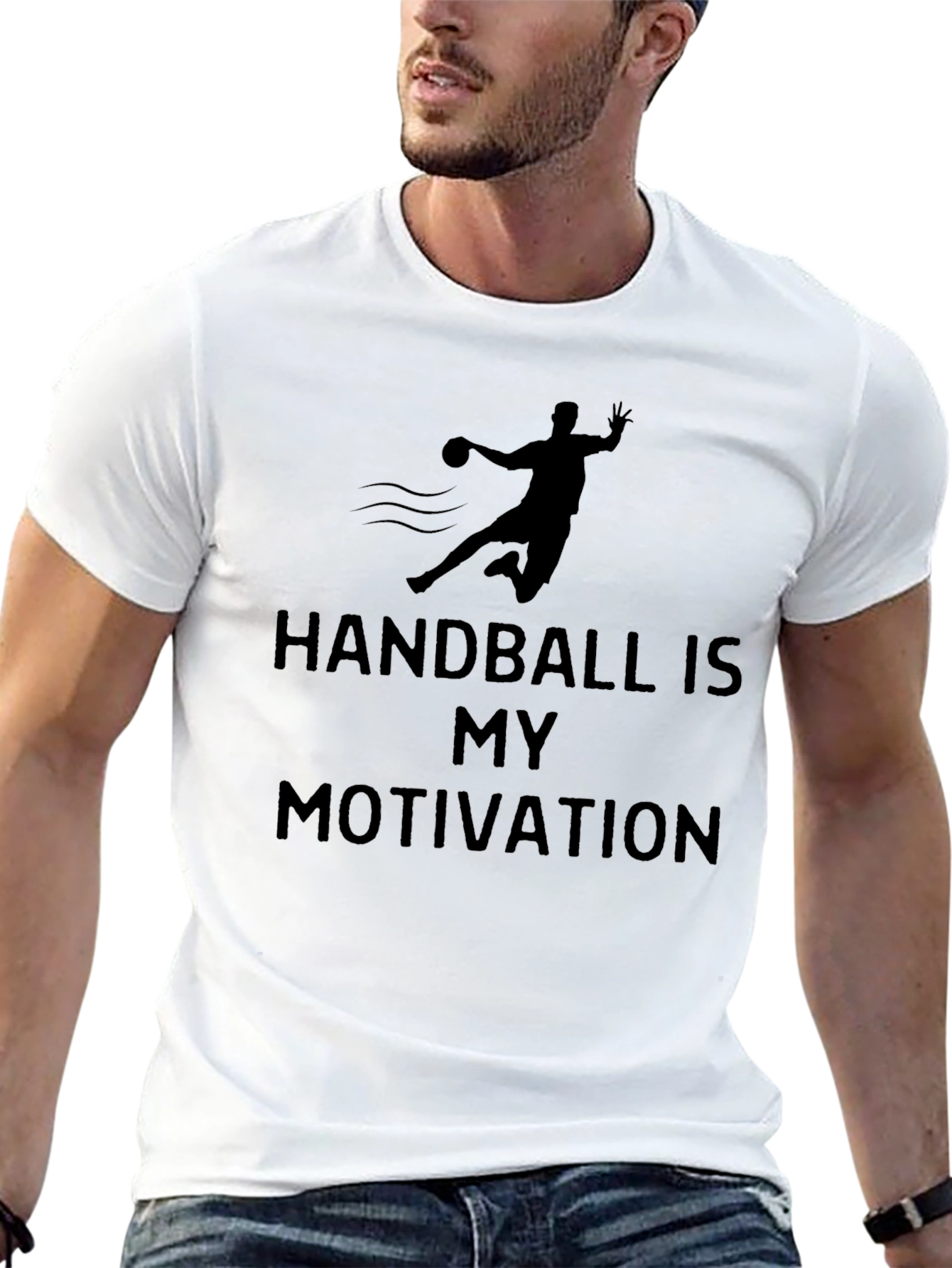 Handball Motivation Graphic T-Shirt