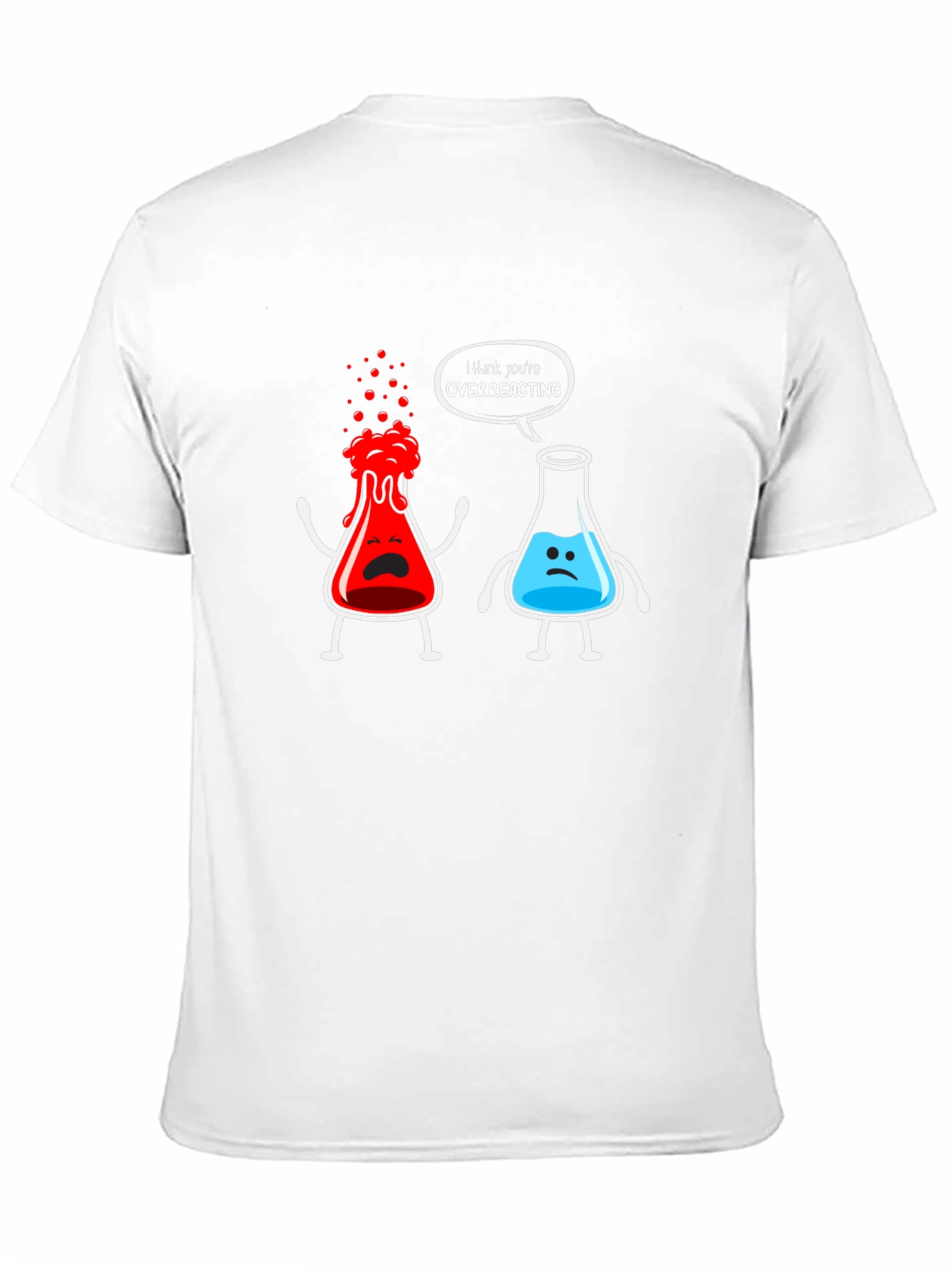 Funny Chemistry Overreacting Graphic T-Shirt