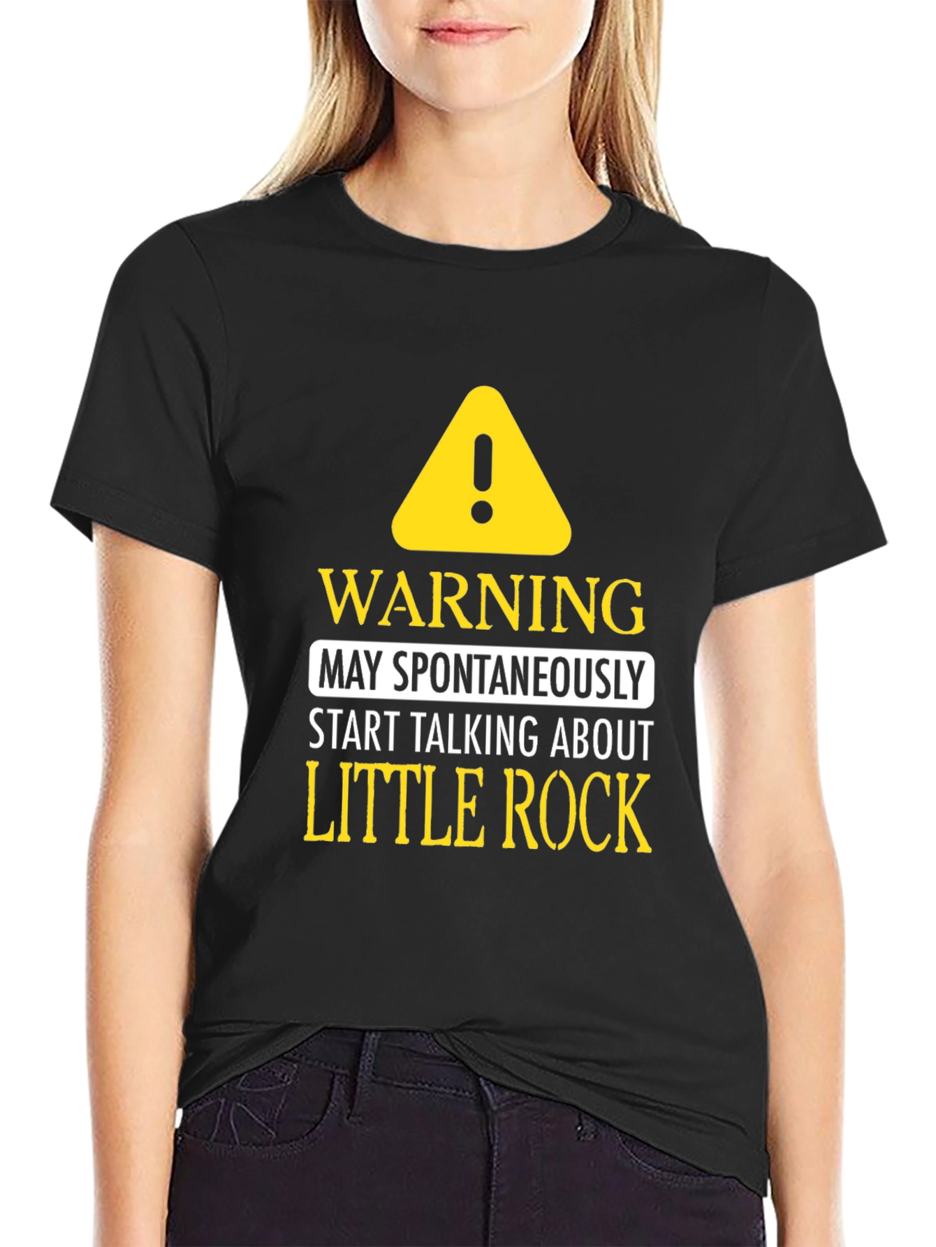 Warning: May Spontaneously Talk About Little Rock T-Shirt
