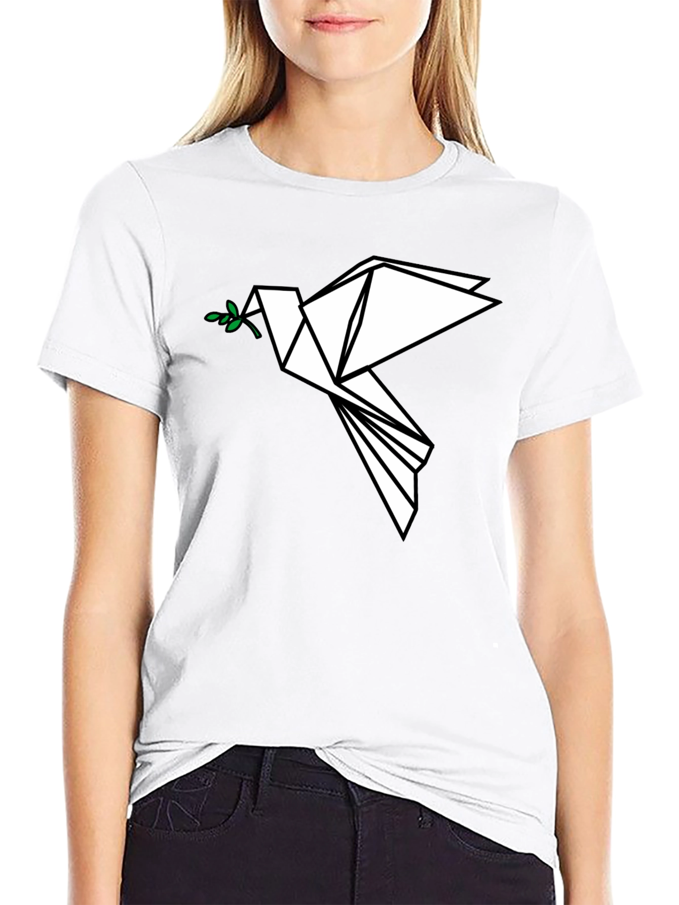 Origami Dove Peace T-Shirt