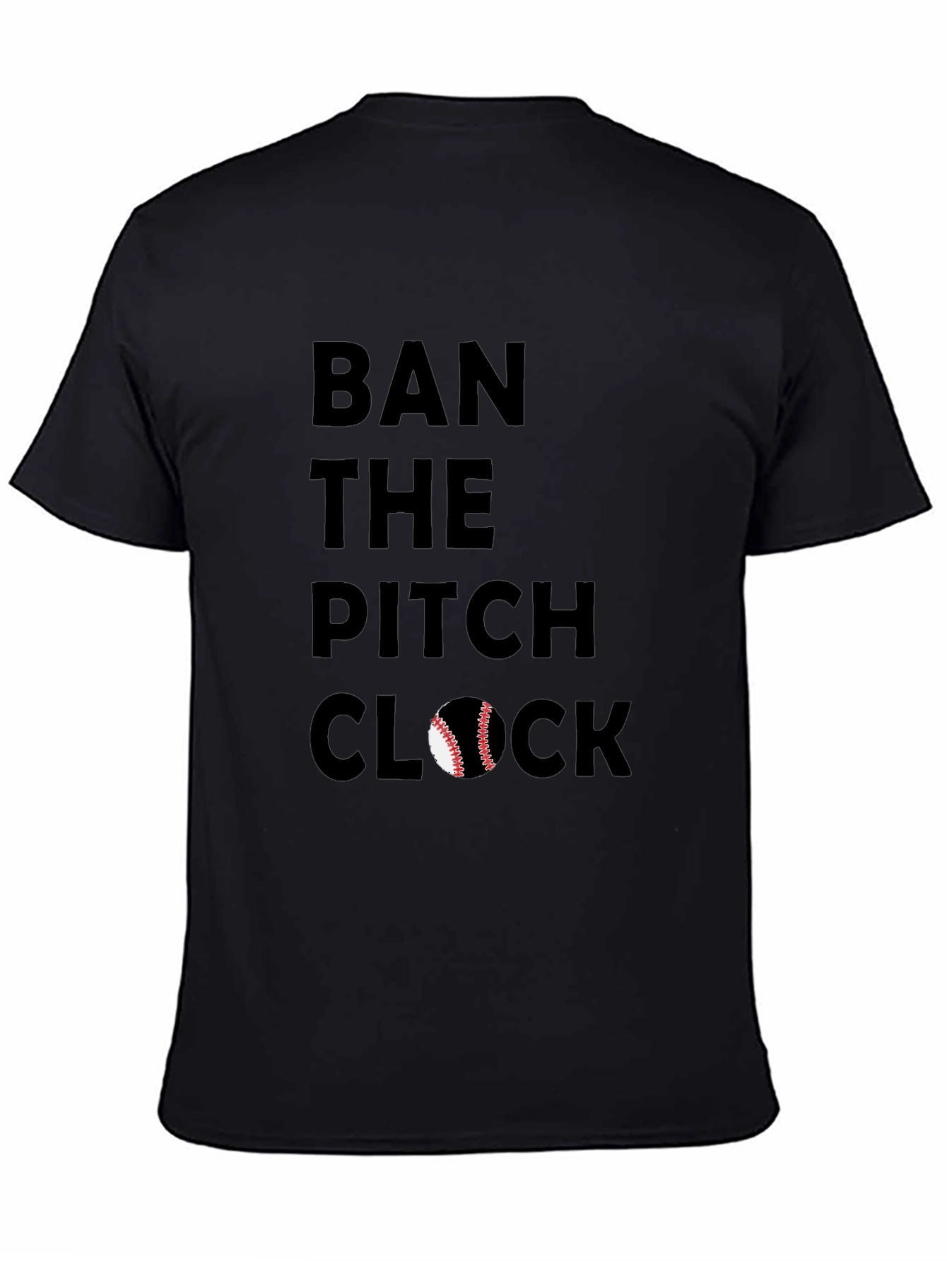 Ban the Pitch Clock Graphic Tee
