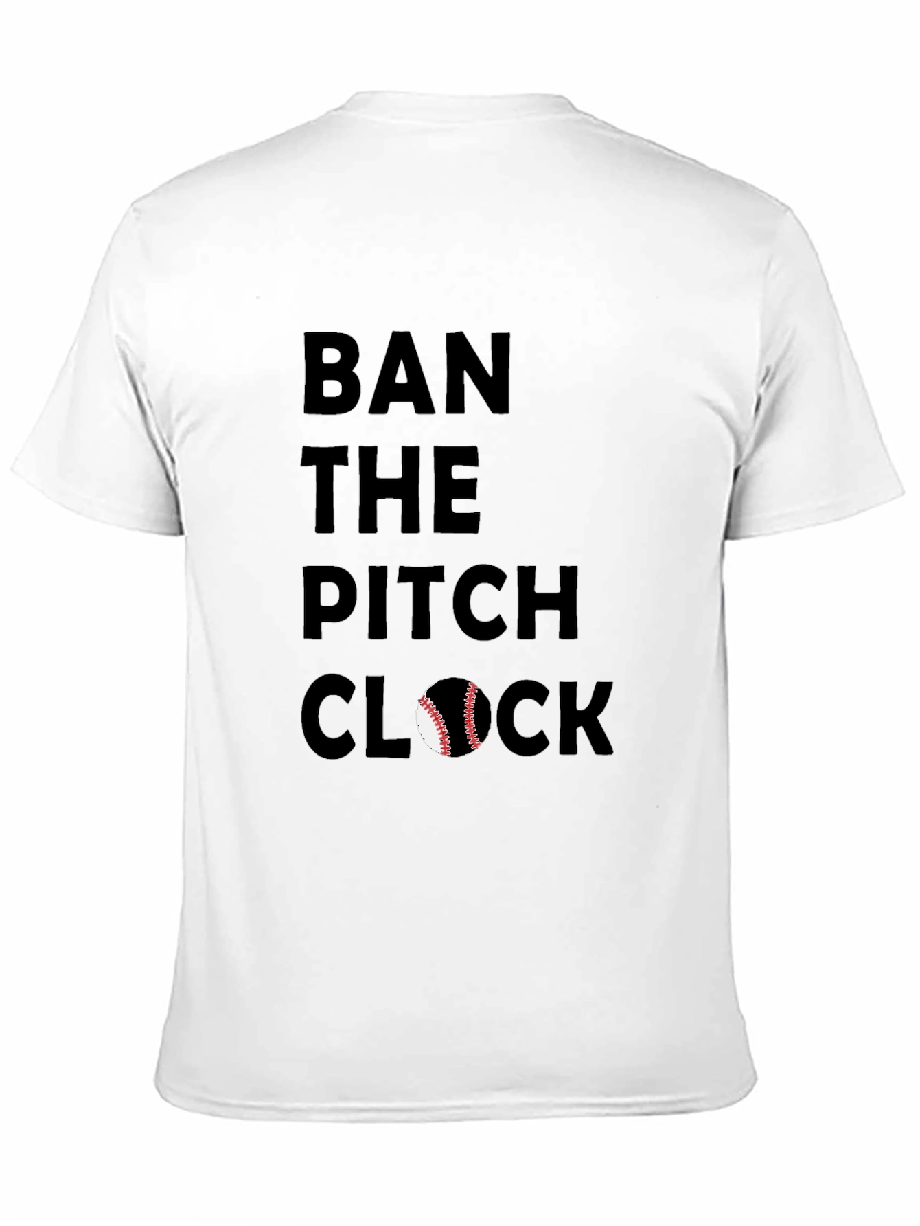 Ban the Pitch Clock Graphic Tee
