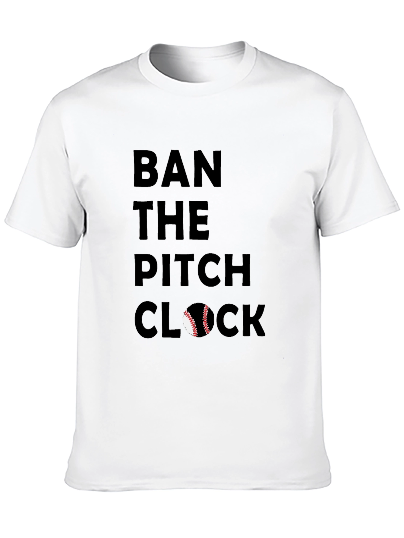 Ban the Pitch Clock Graphic Tee
