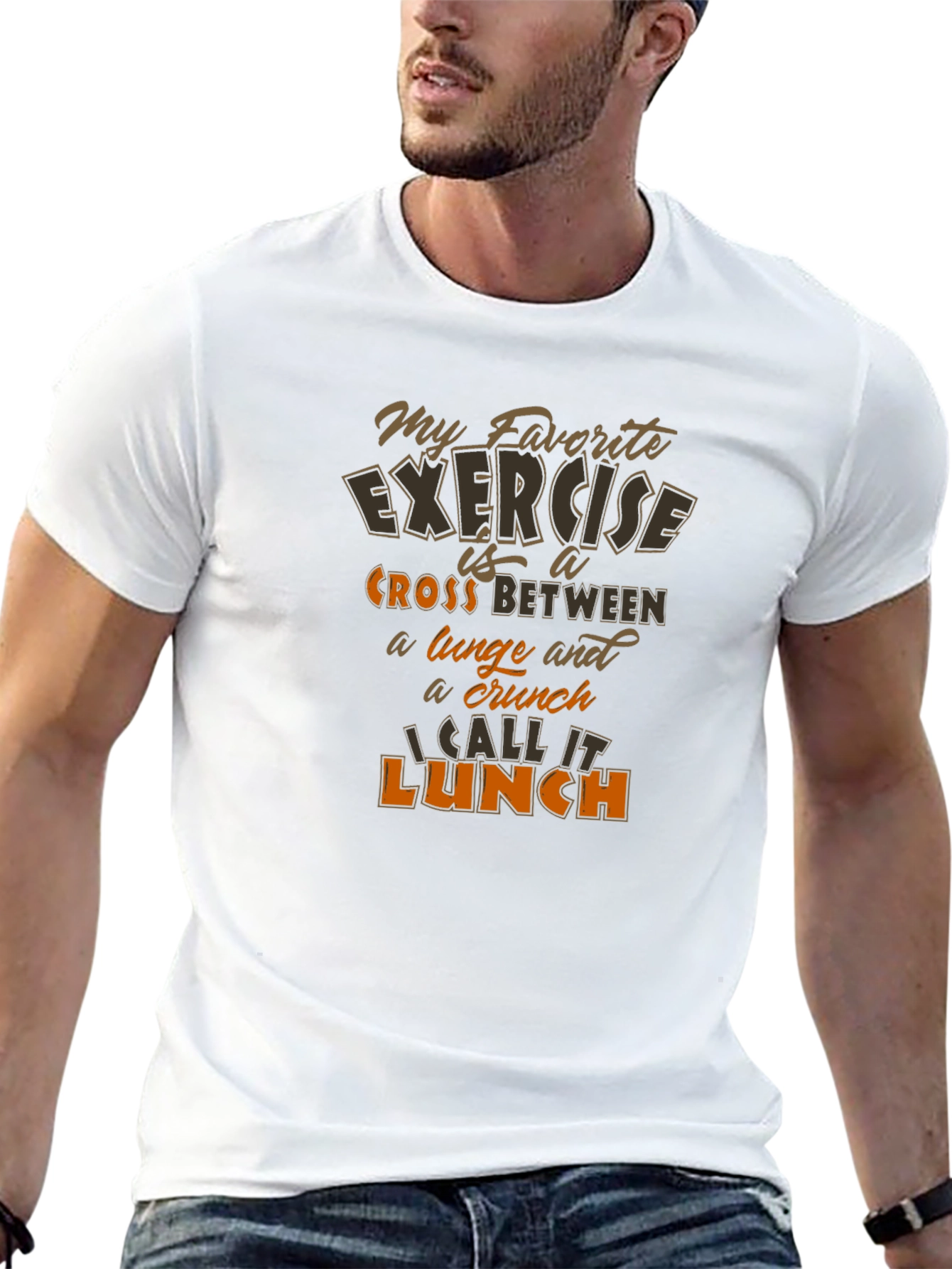 My Favorite Exercise Lunch T-Shirt