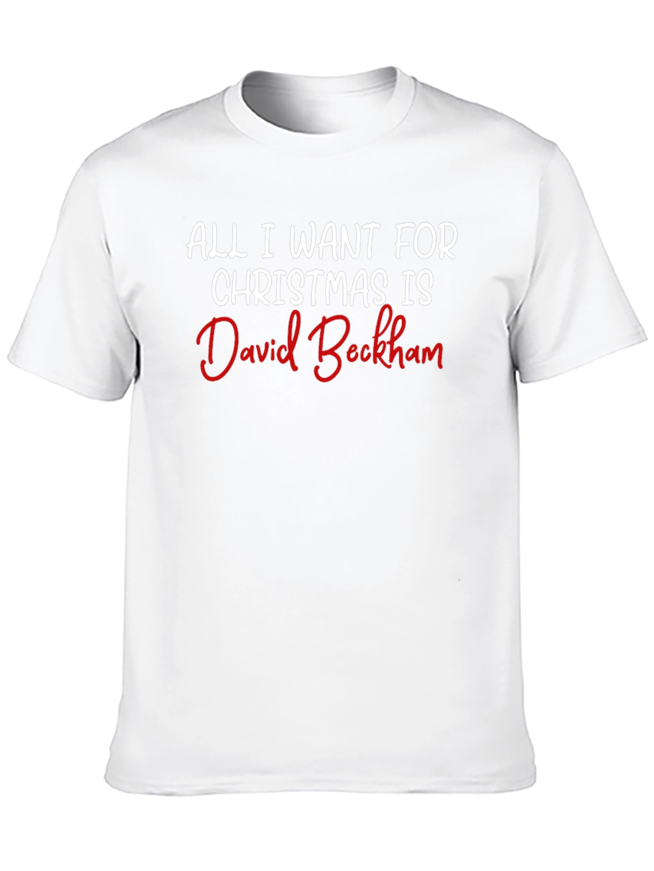 David Beckham Christmas Wish T-Shirt