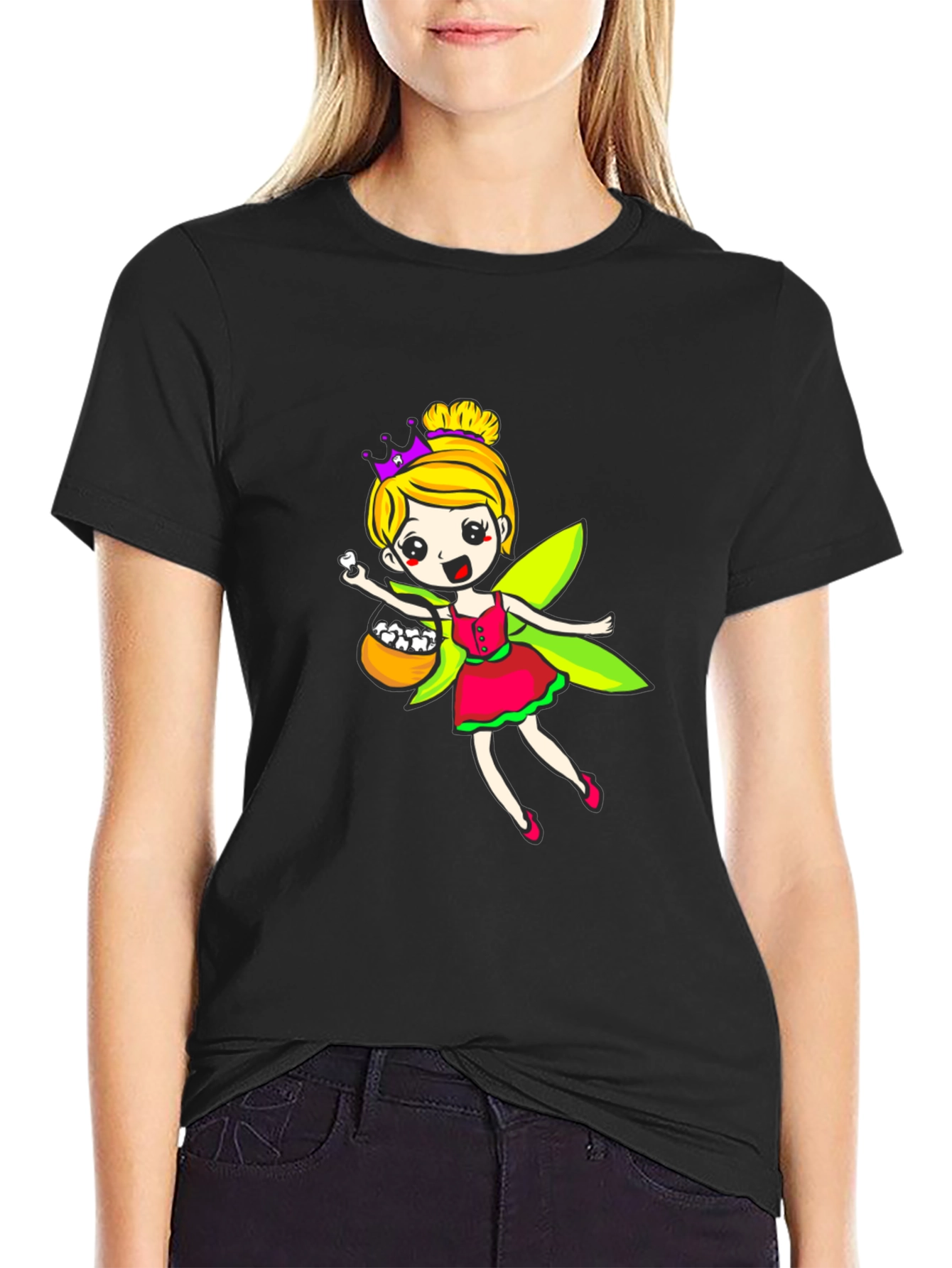 Fairy Princess T-Shirt - Cartoon Design