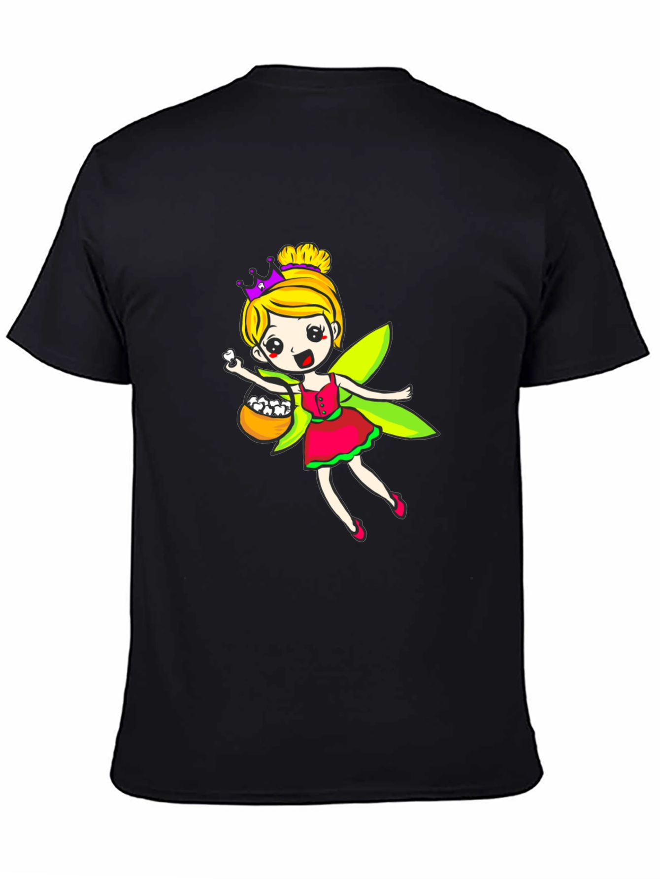 Fairy Princess T-Shirt - Cartoon Design