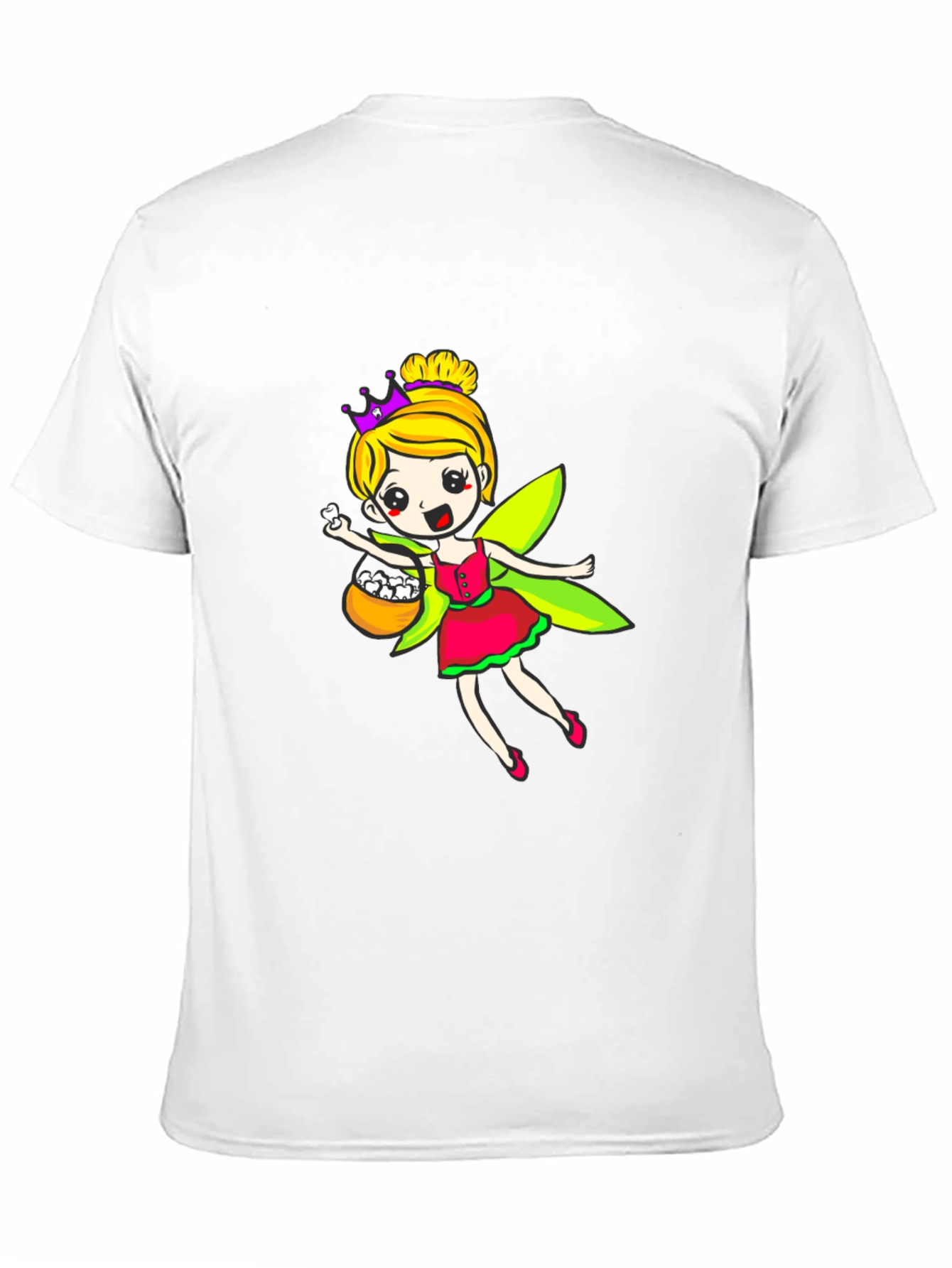 Fairy Princess T-Shirt - Cartoon Design