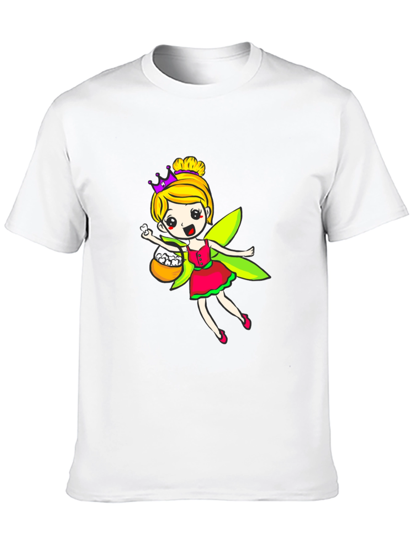 Fairy Princess T-Shirt - Cartoon Design