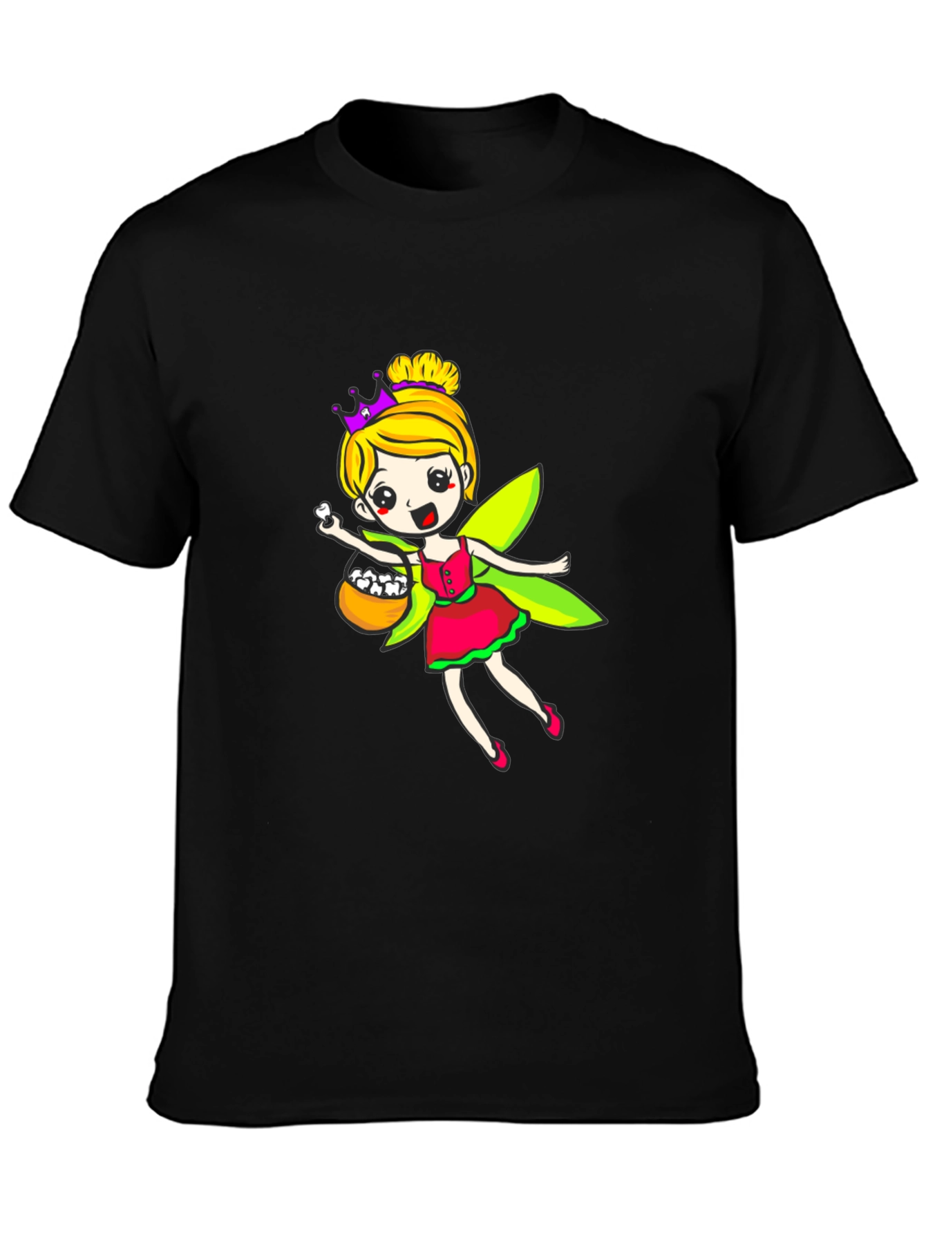 Fairy Princess T-Shirt - Cartoon Design