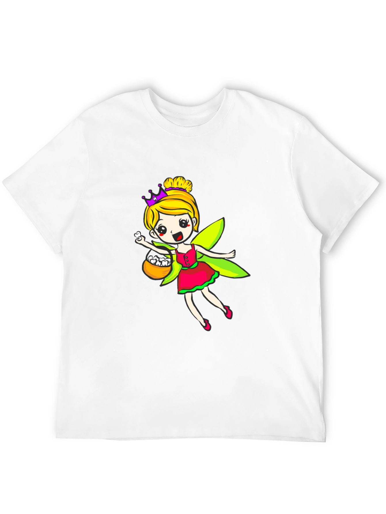 Fairy Princess T-Shirt - Cartoon Design