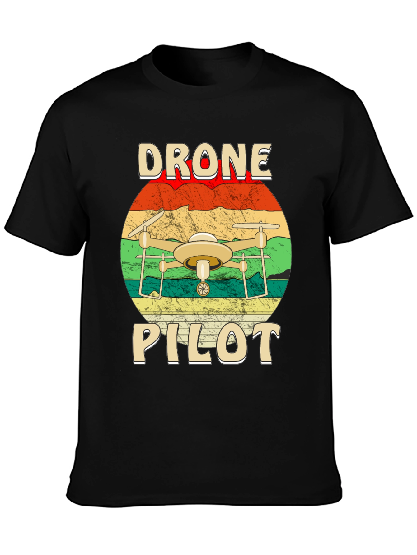 Drone Pilot Graphic T-Shirt - Aviation Enthusiast Tee