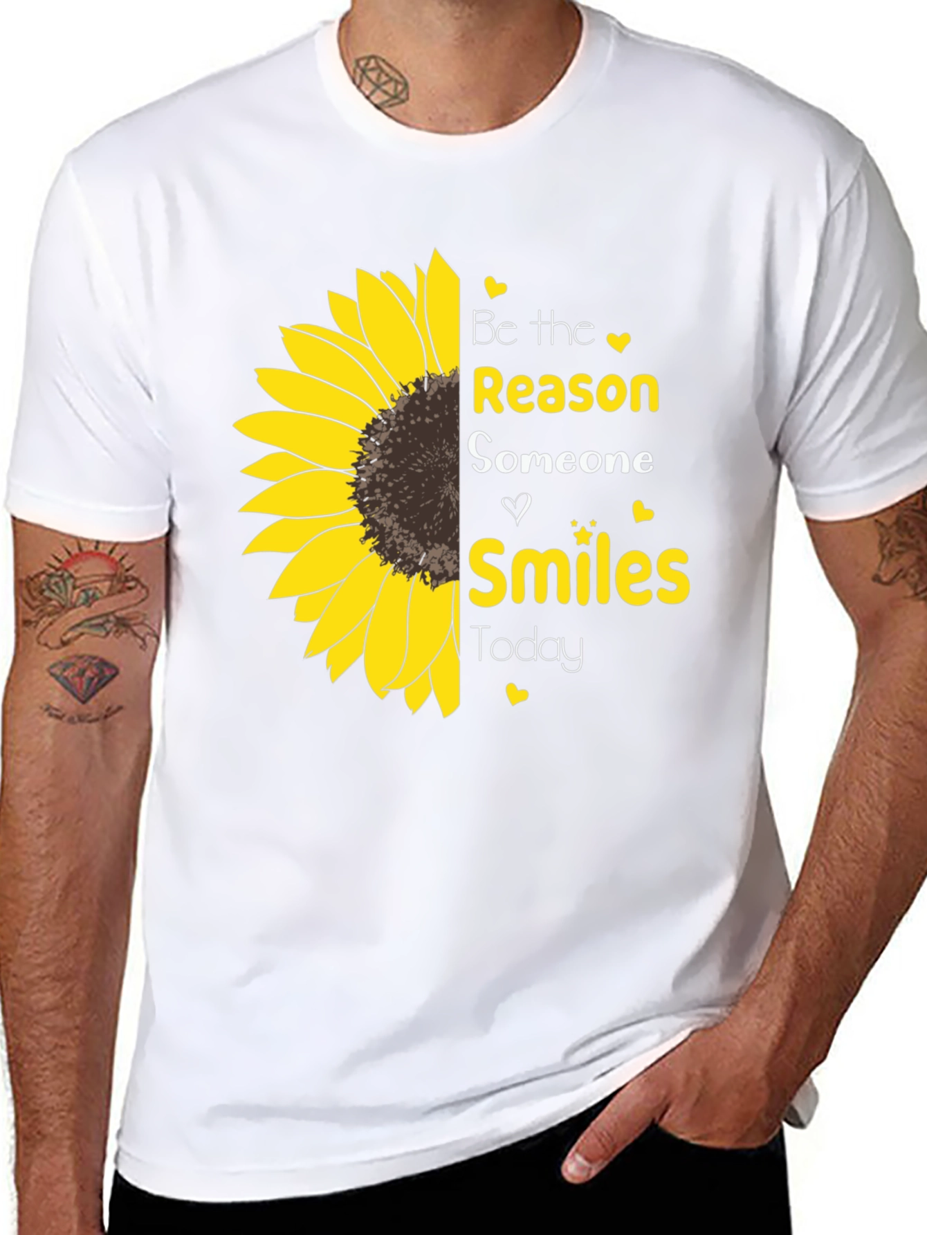 Sunflower Smiles Graphic Tee - Spread Joy