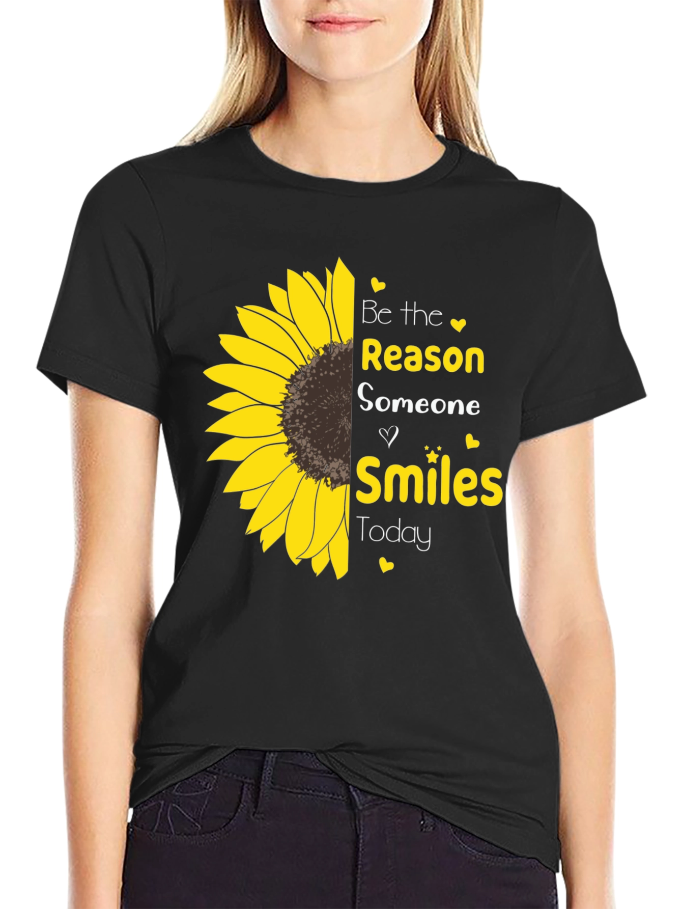 Sunflower Smiles Graphic Tee - Spread Joy
