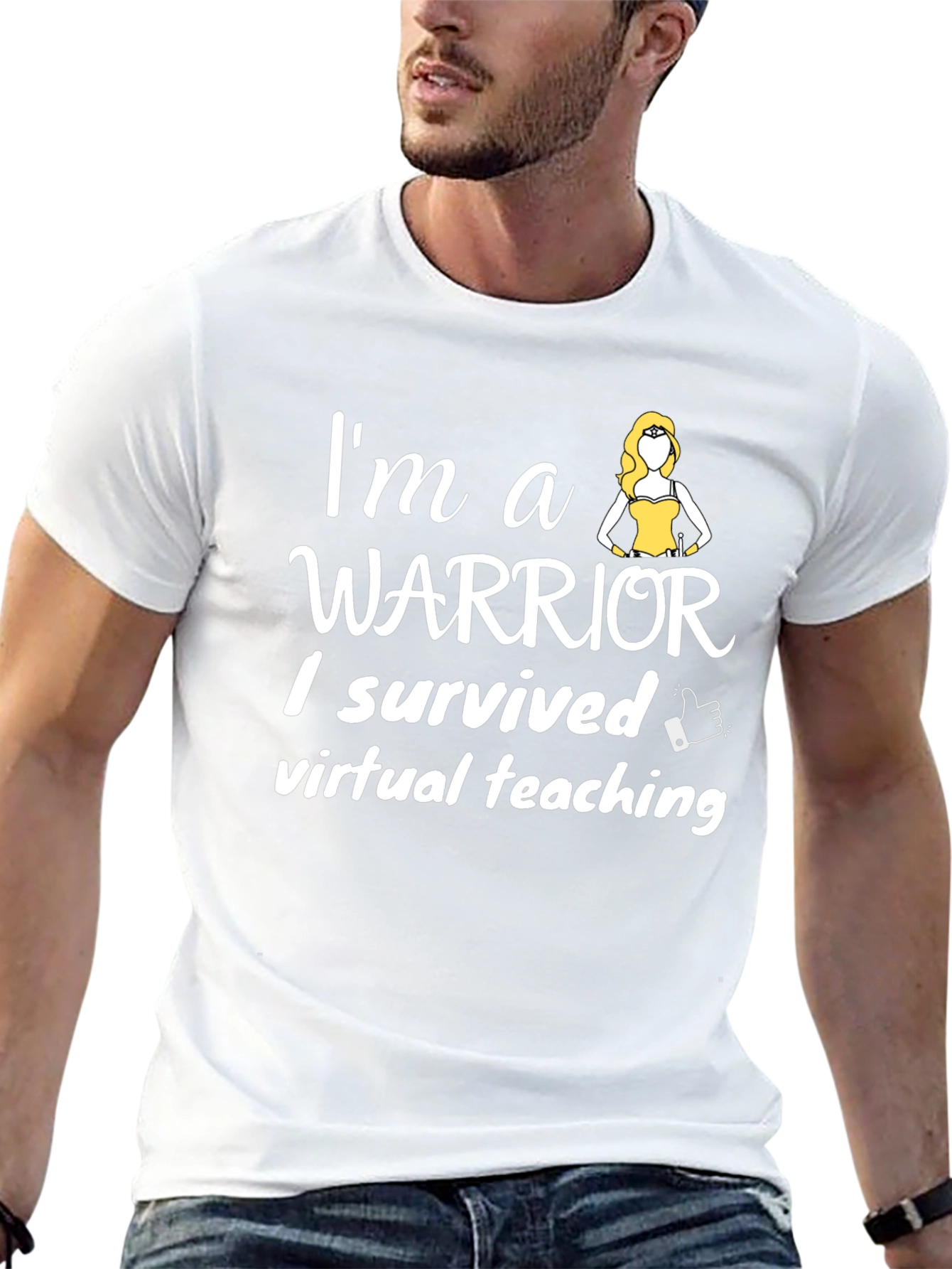 Warrior Virtual Teaching Survivor T-Shirt