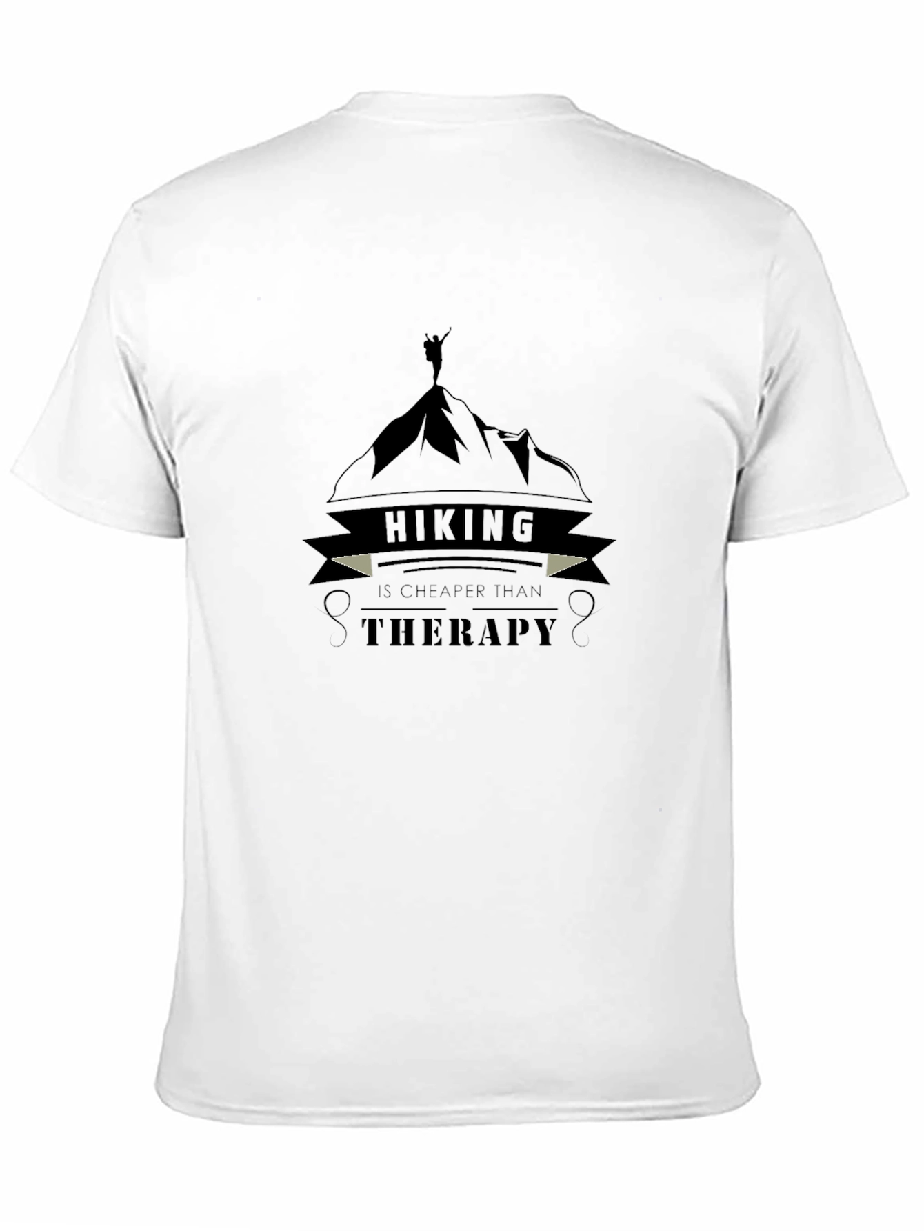 Hiking Therapy Graphic Tee - Outdoor Adventure Shirt