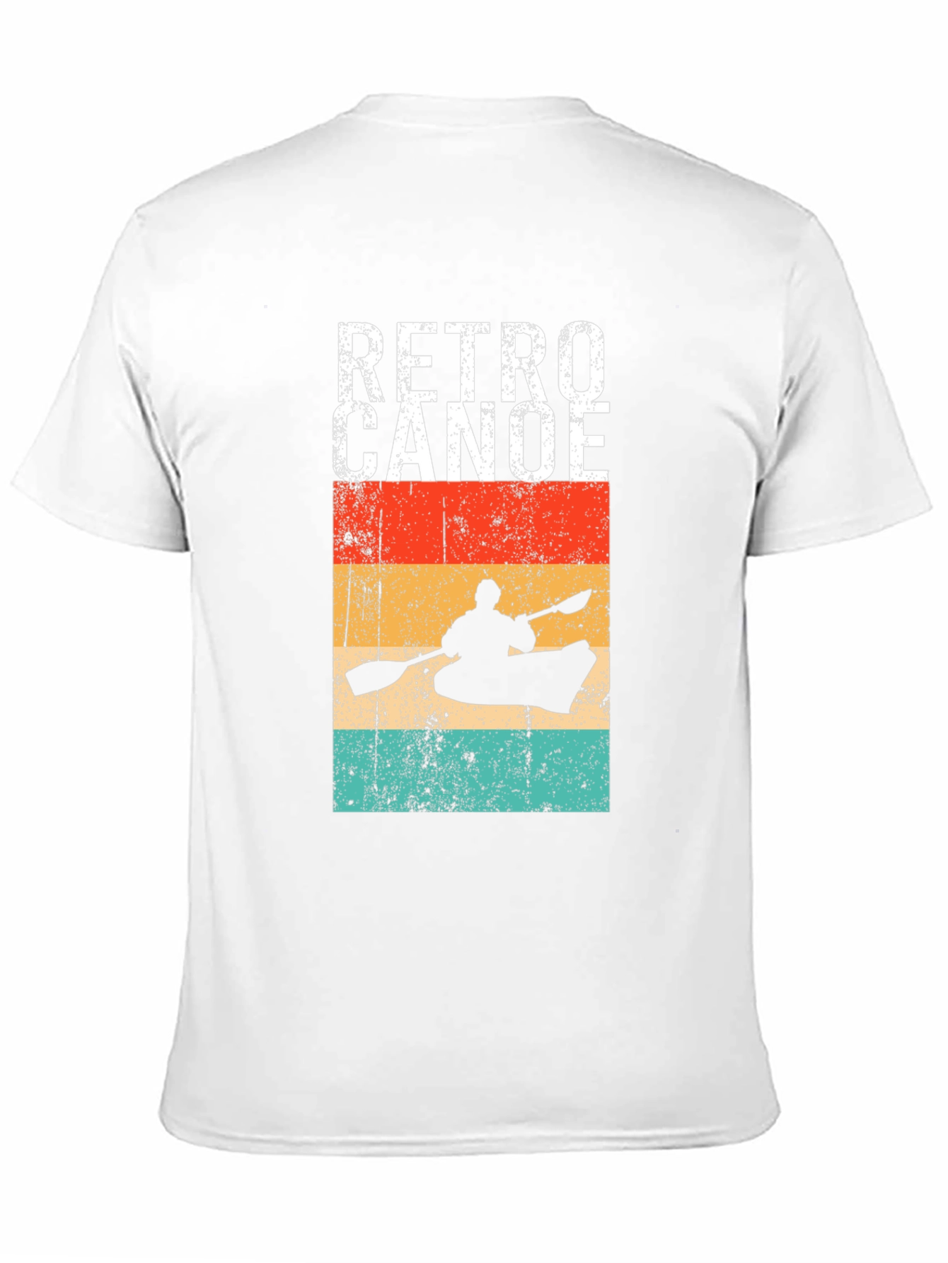 Retro Canoe Graphic T-Shirt