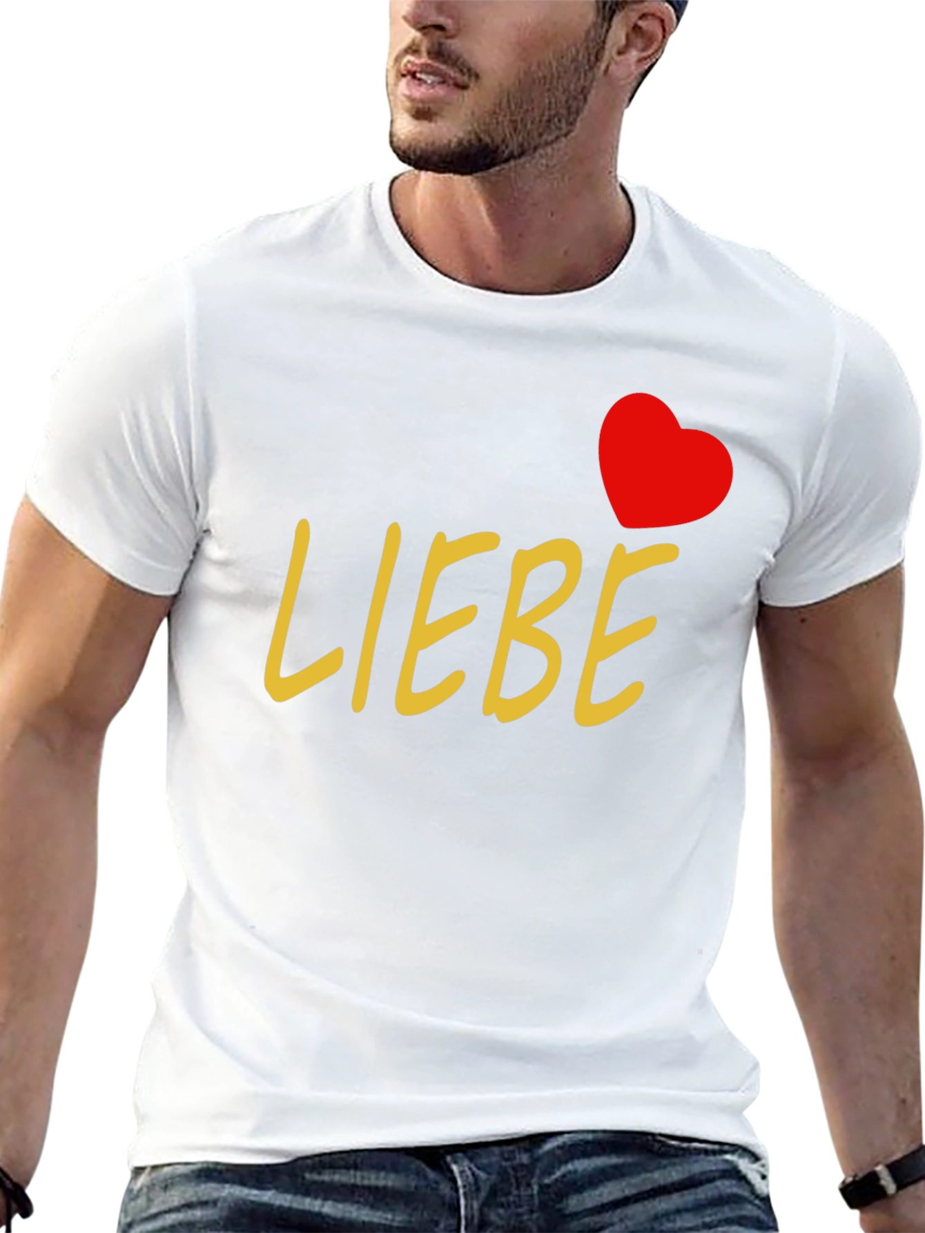 Liebe Love Heart T-Shirt