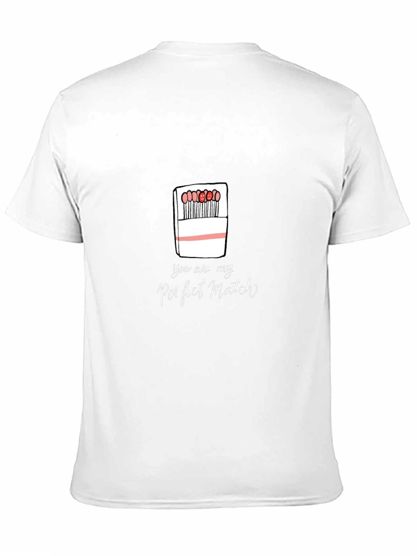Perfect Match Graphic Tee - Stylish Cotton T-Shirt