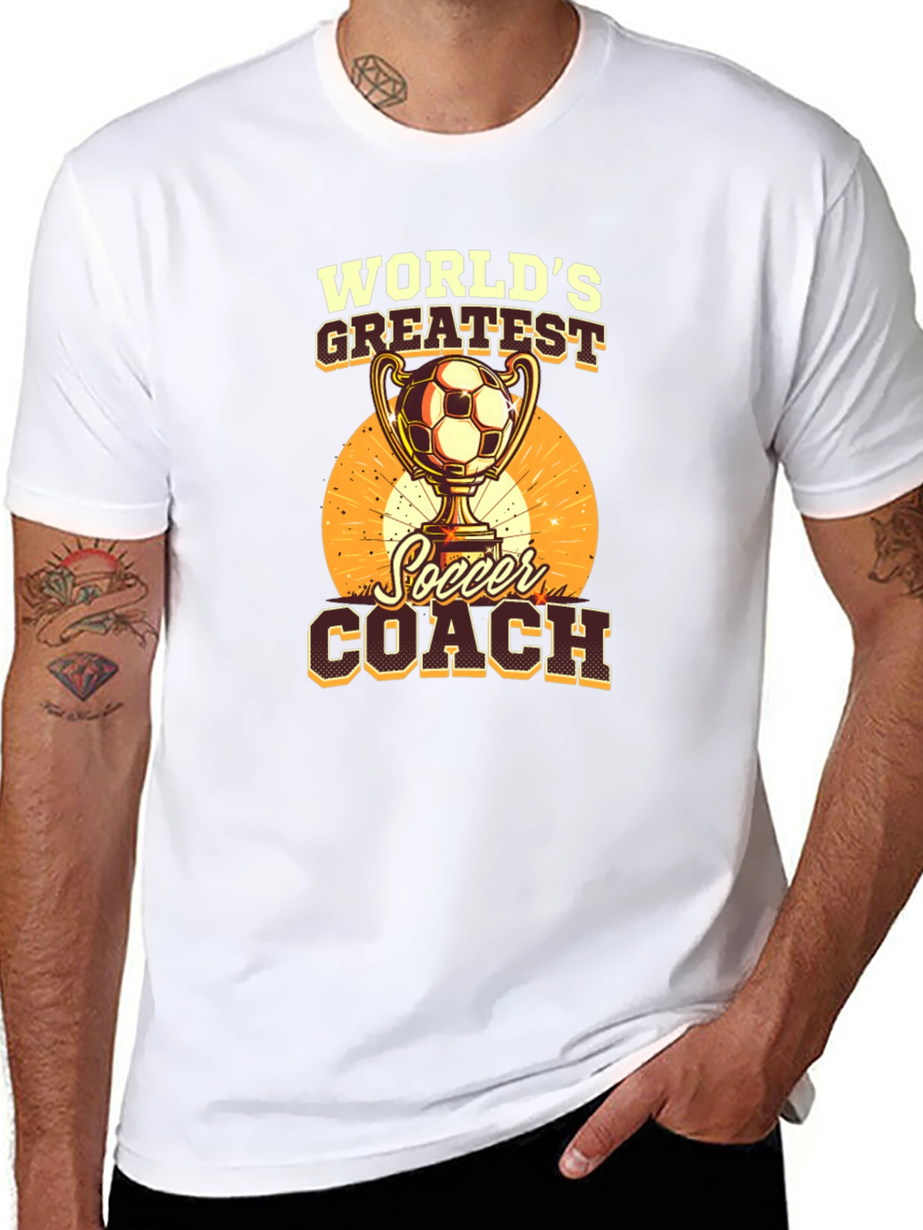 Worlds Greatest Soccer Coach T-Shirt