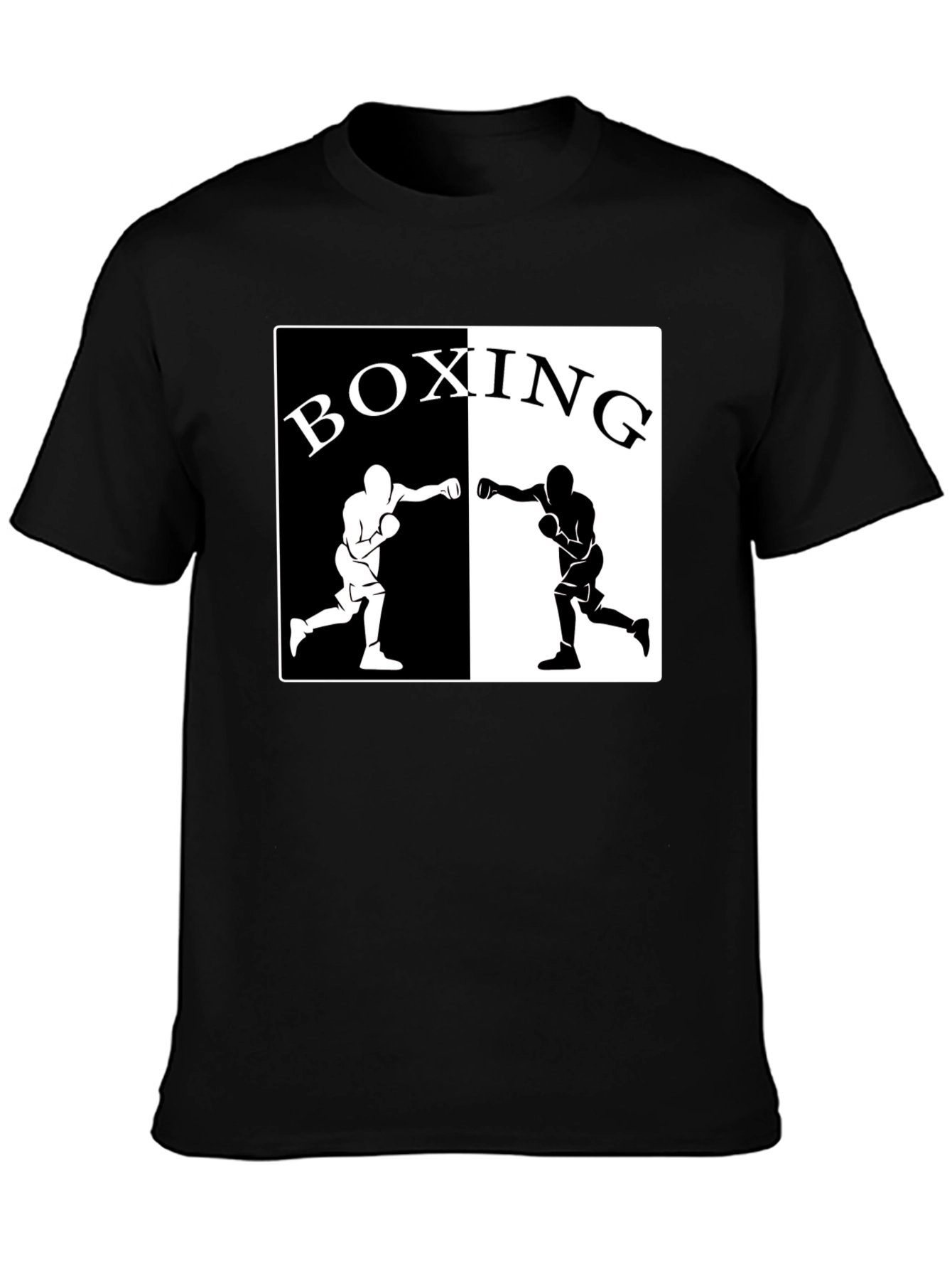 Boxing Graphic Tee - Black