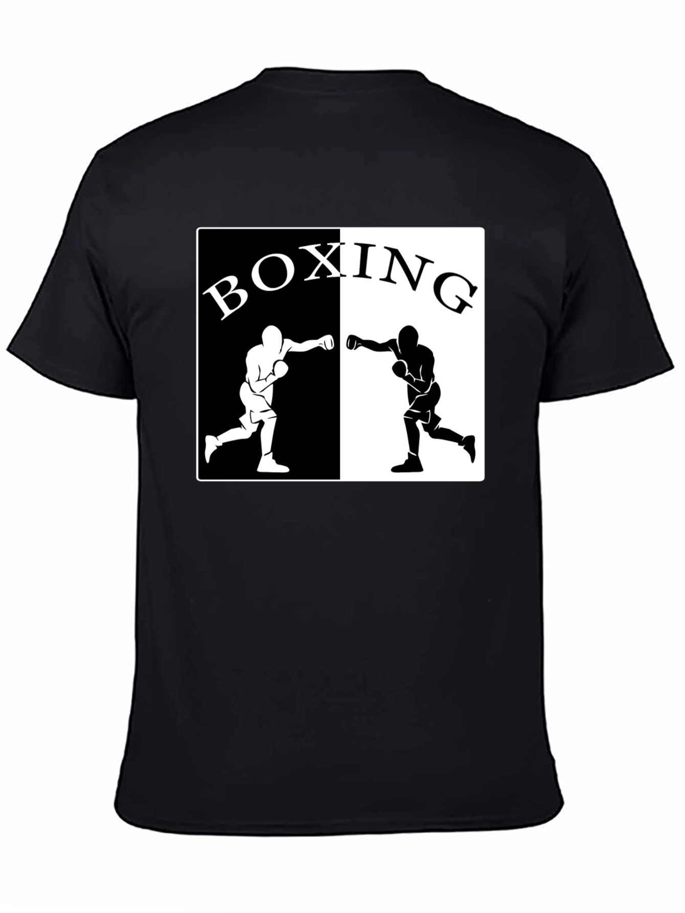 Boxing Graphic Tee - Black