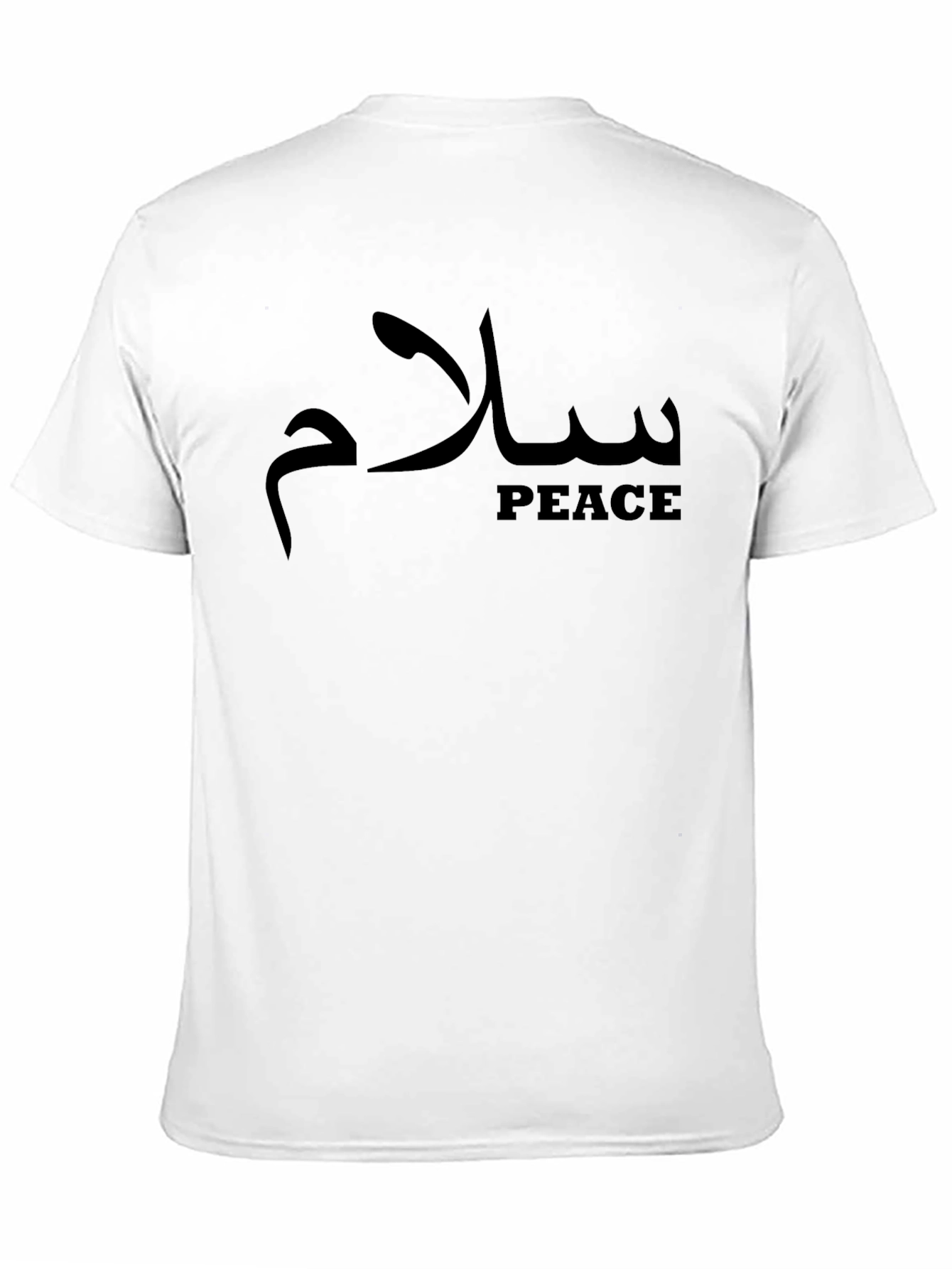 Peace Graphic T-Shirt - Mens Black Tee