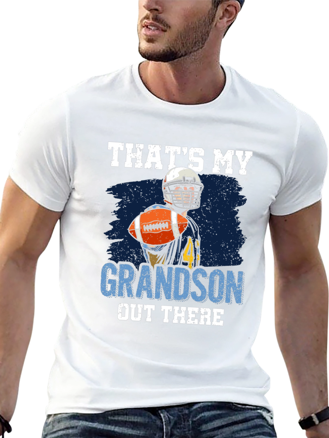 Thats My Grandson Football T-Shirt