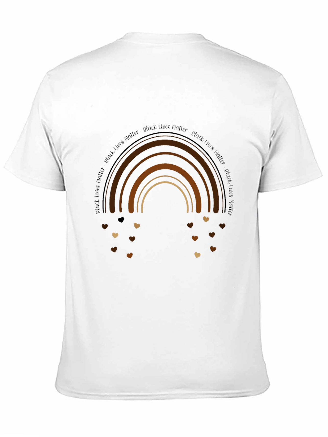 Black Lives Matter Rainbow Graphic Tee