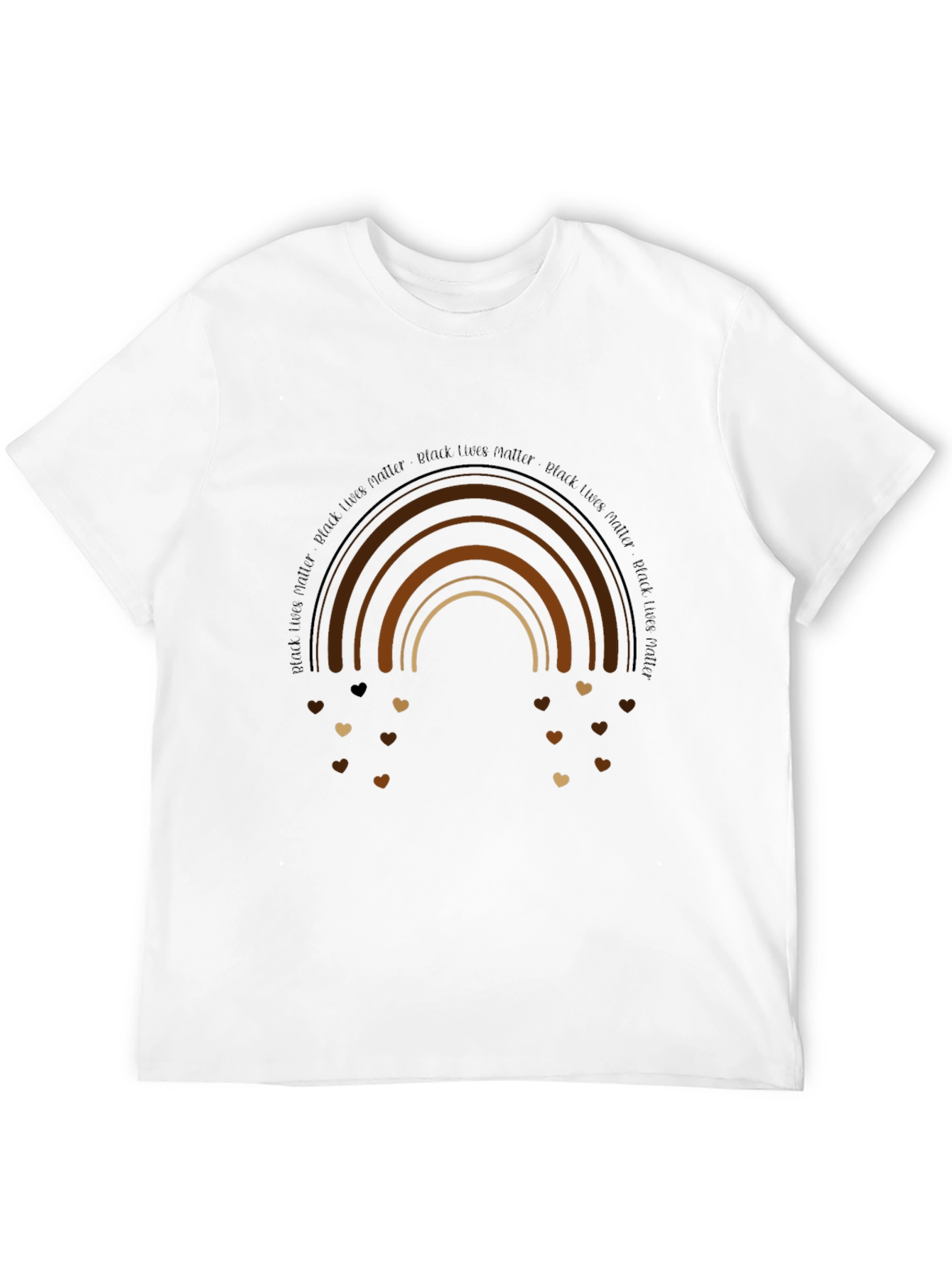 Black Lives Matter Rainbow Graphic Tee