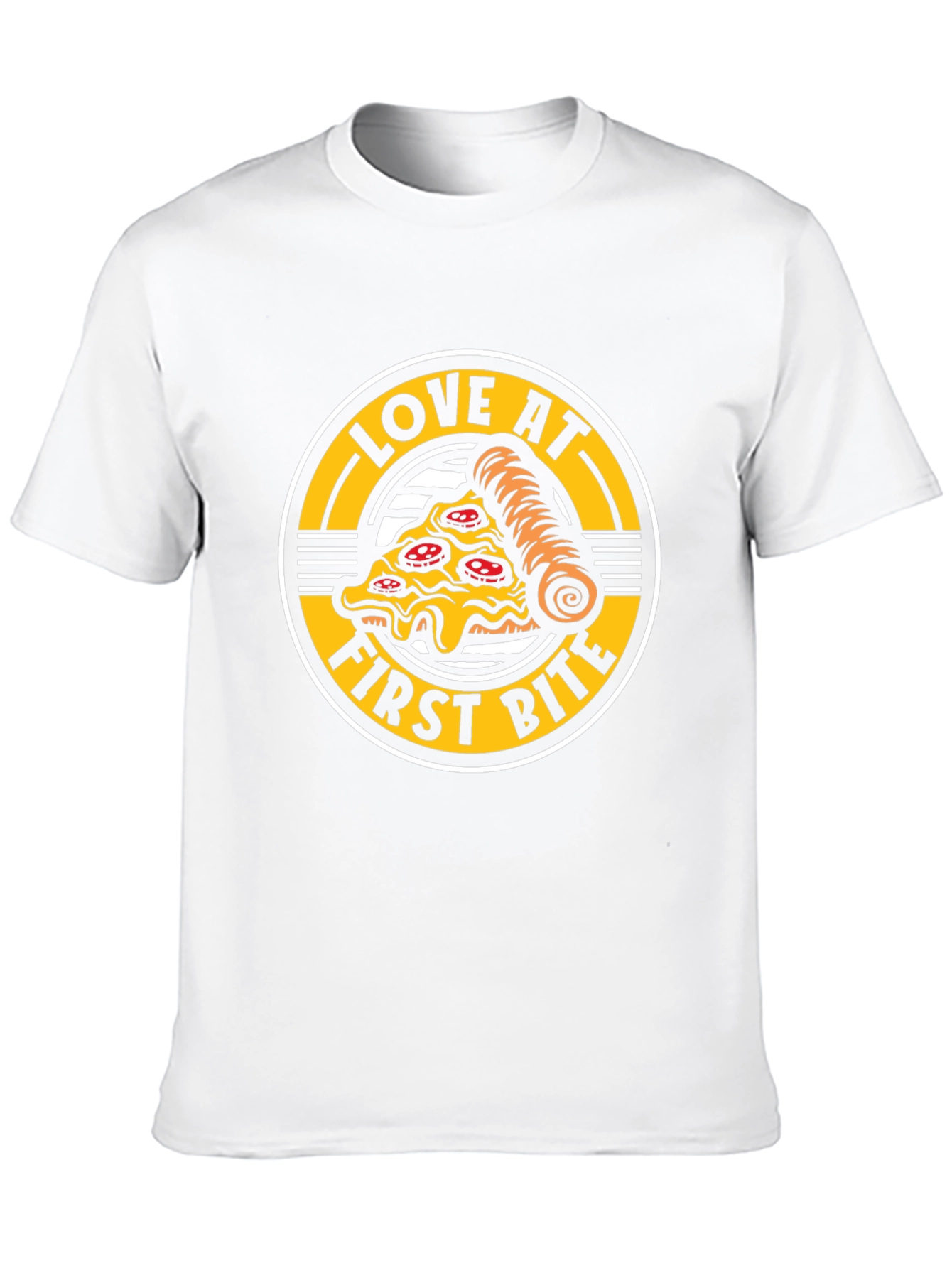 Love at First Bite Pizza Graphic Tee