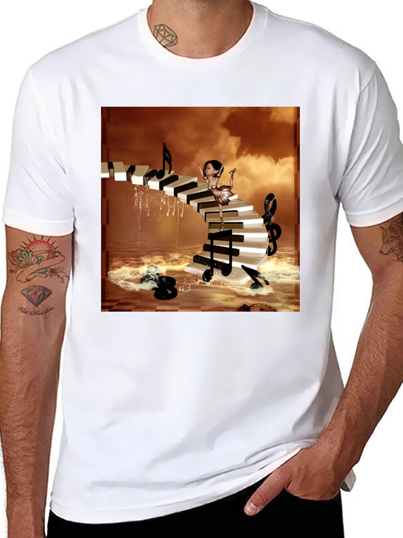 Musical Dream T-Shirt - Unique Art Design