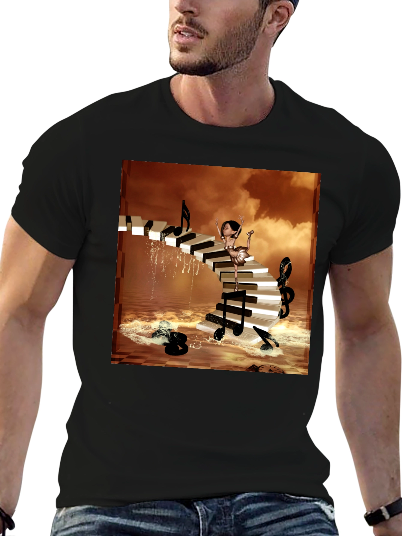 Musical Dream T-Shirt - Unique Art Design
