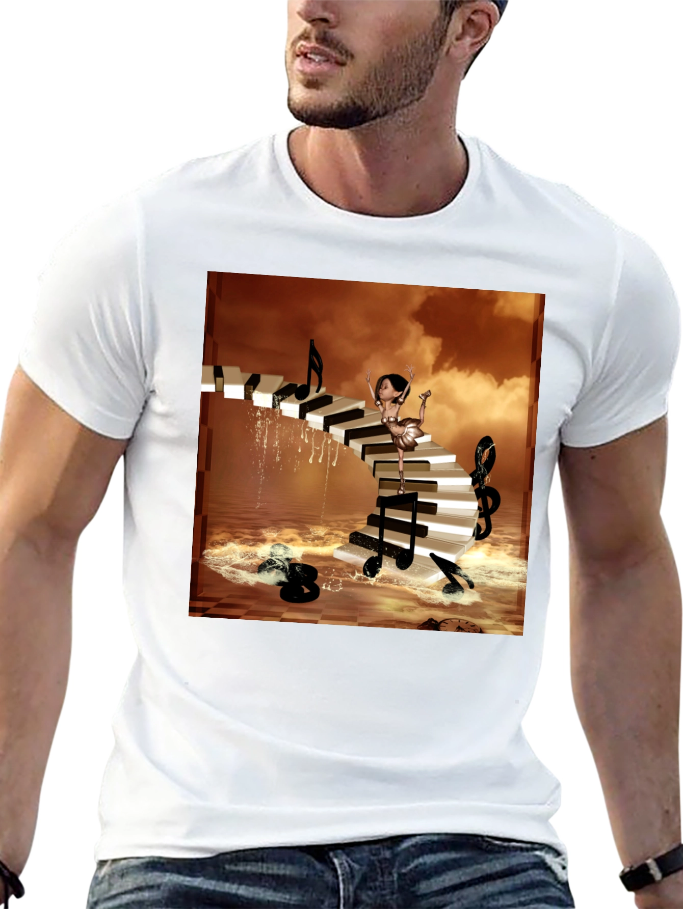 Musical Dream T-Shirt - Unique Art Design