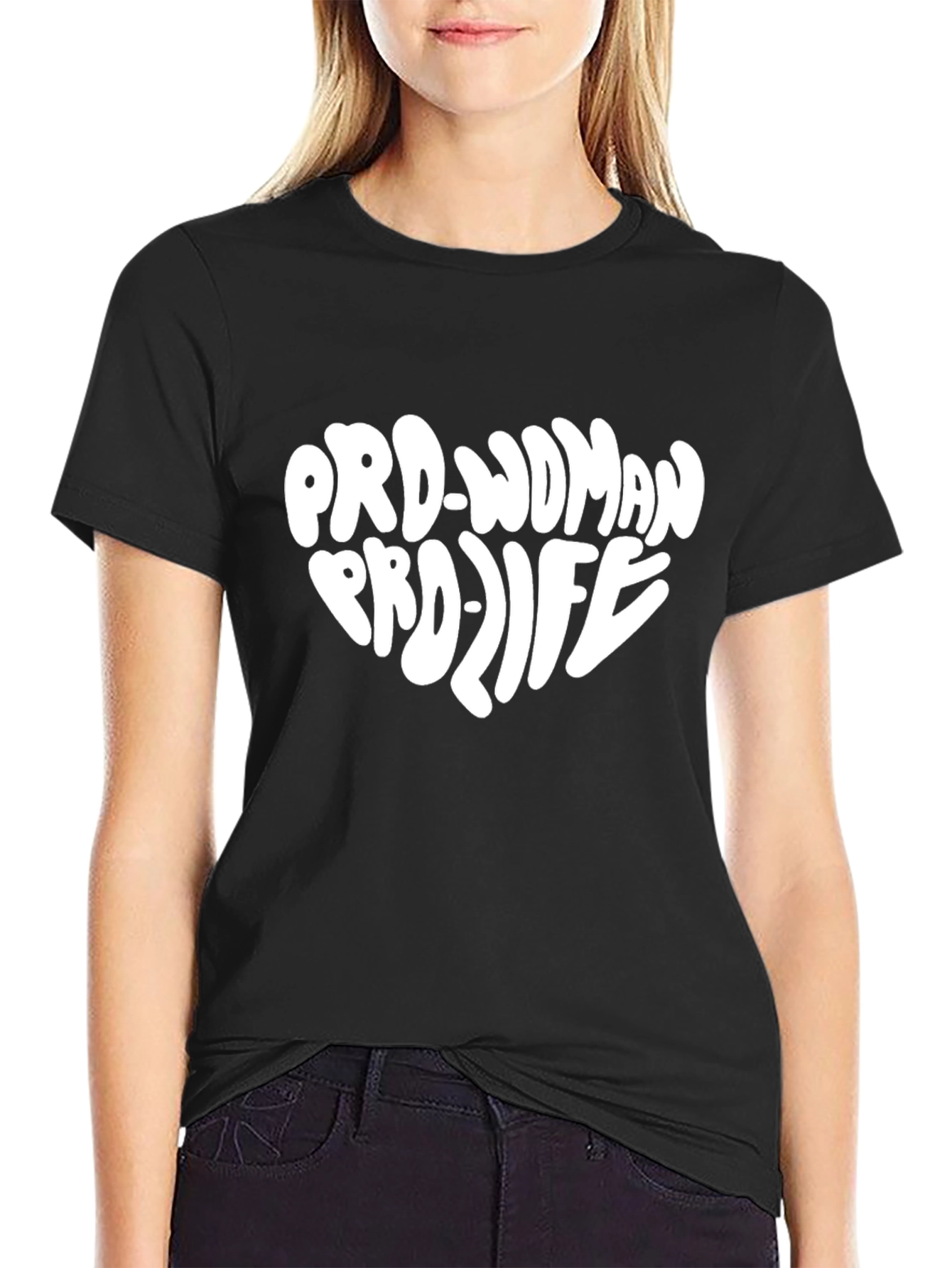 Pro-Woman Pro-Life Graphic T-Shirt