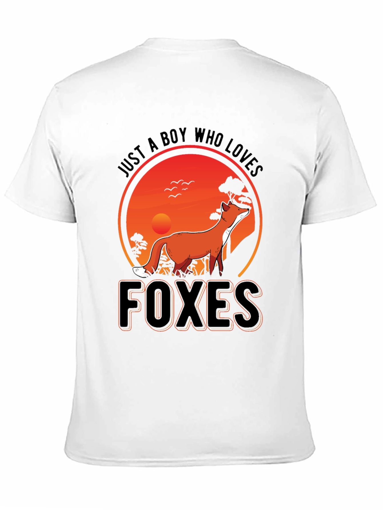 Just a Boy Who Loves Foxes T-Shirt