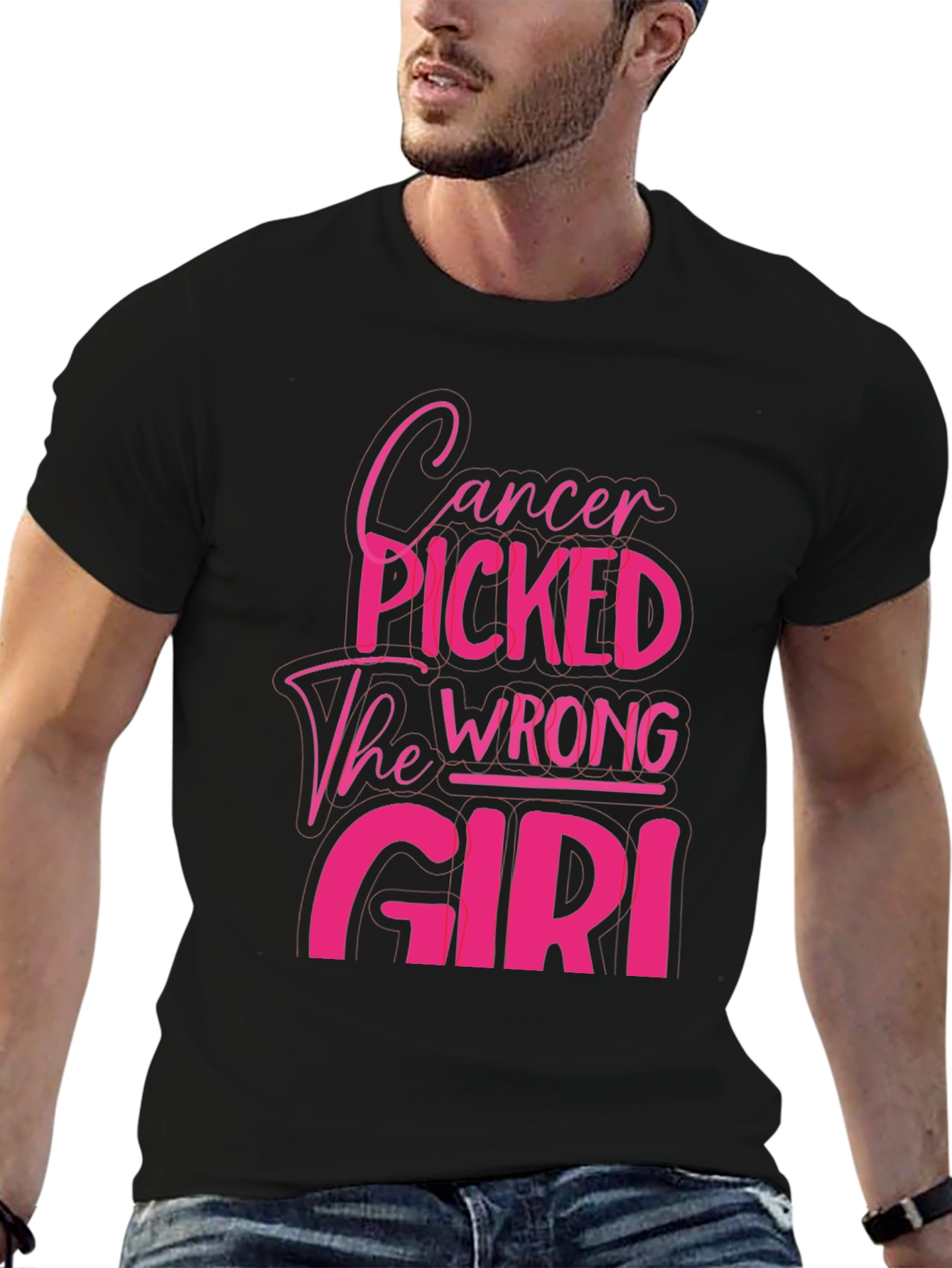 Cancer Picked The Wrong Girl T-Shirt