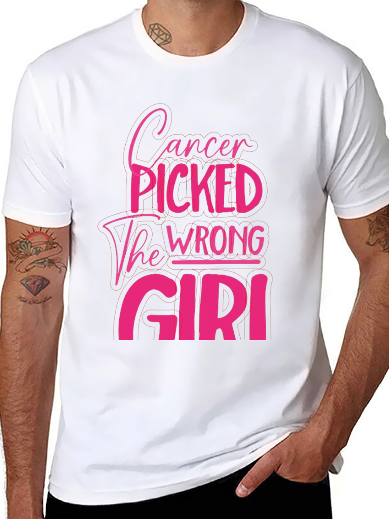 Cancer Picked The Wrong Girl T-Shirt