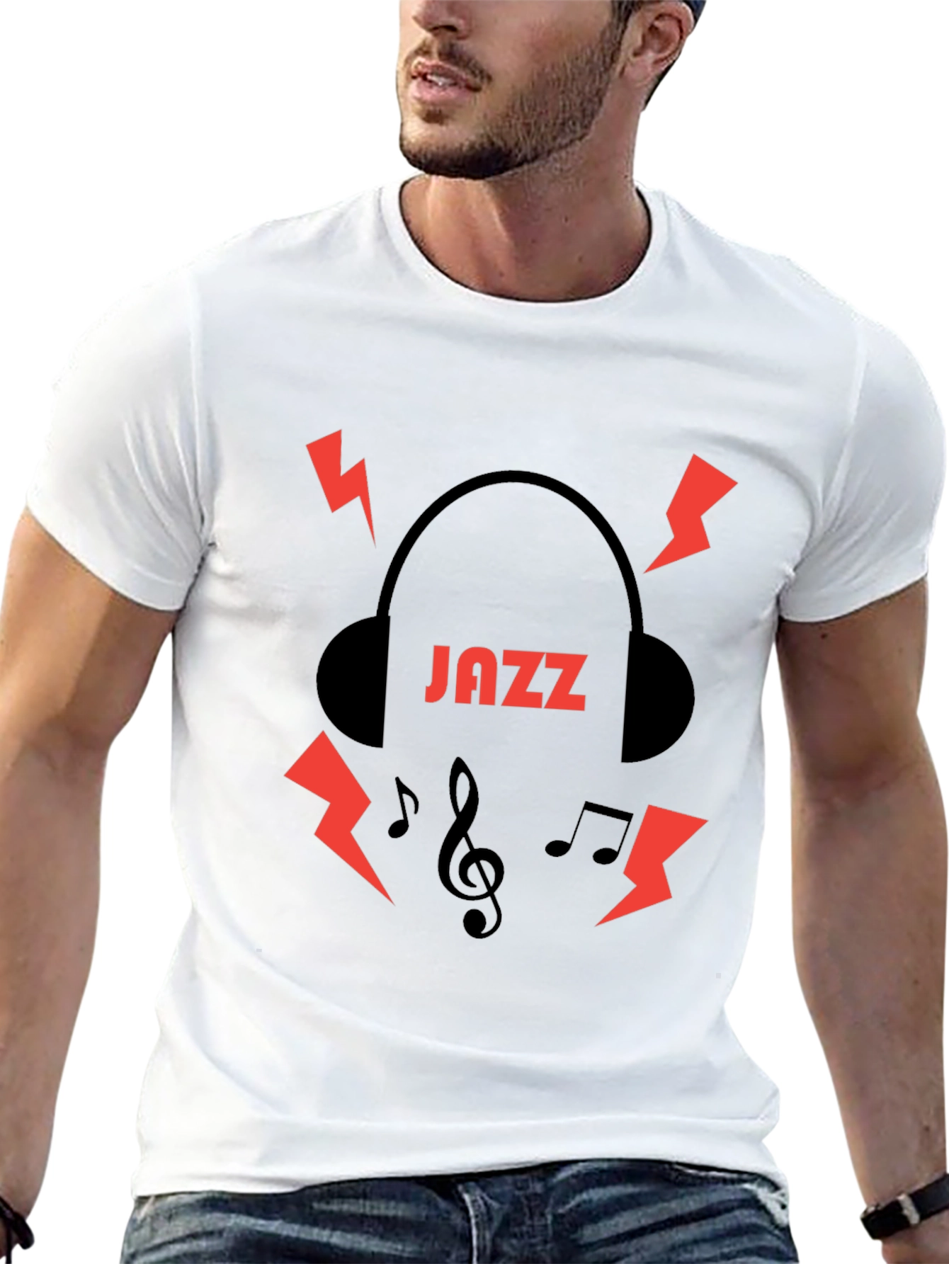 Jazz Music Graphic T-Shirt