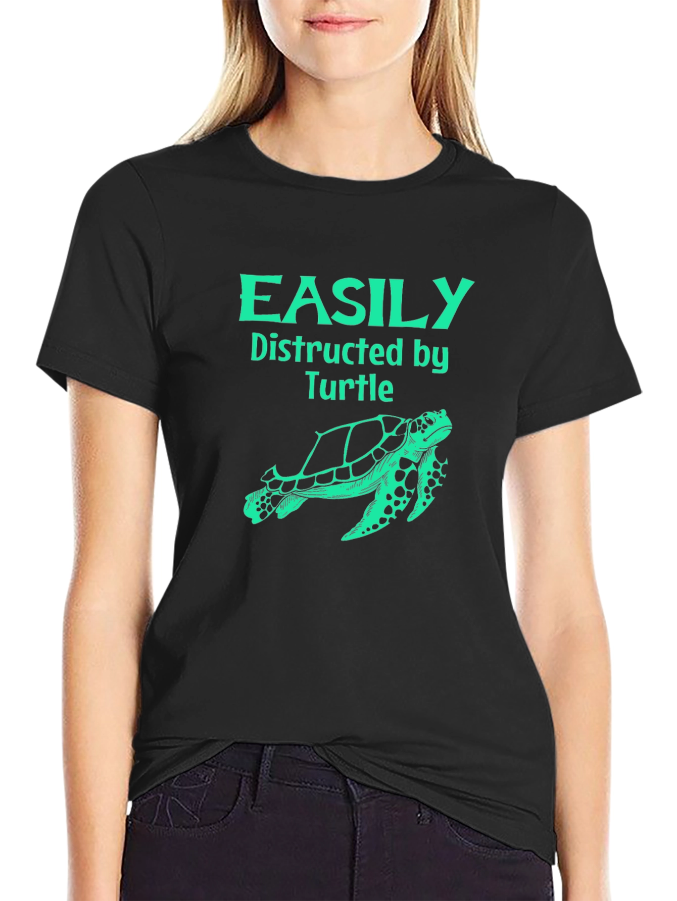 Easily Distracted by Turtles T-Shirt