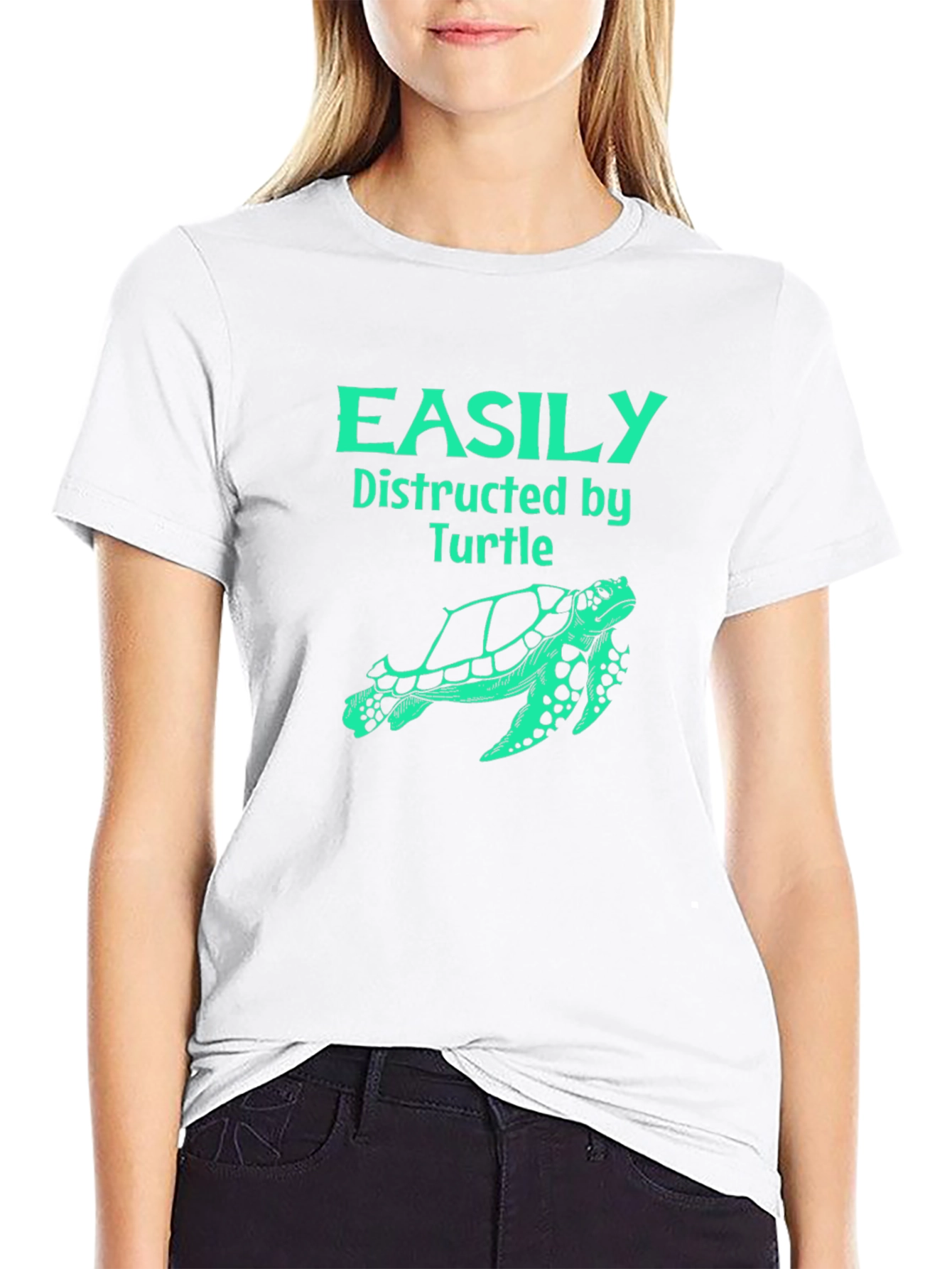 Easily Distracted by Turtles T-Shirt