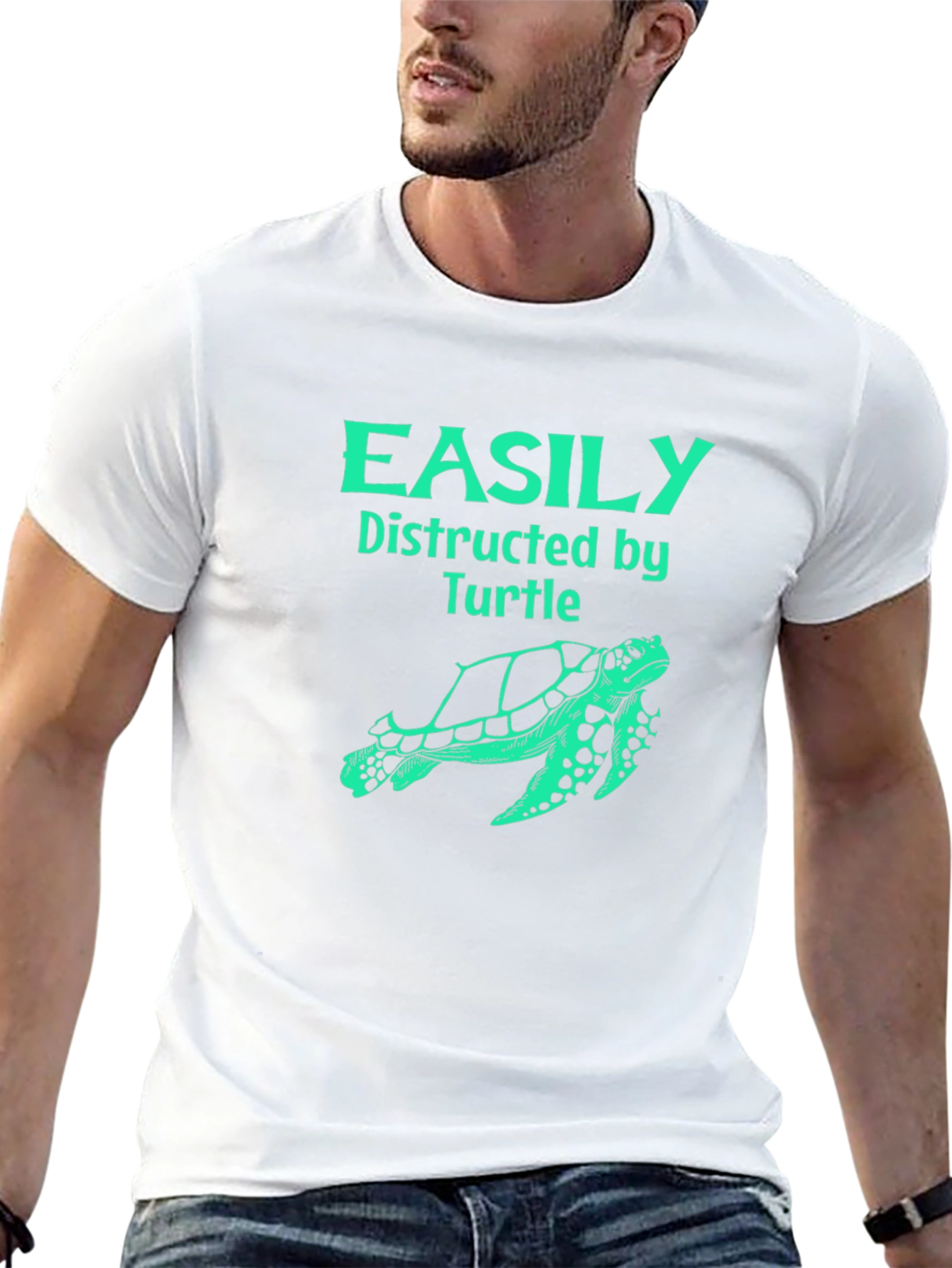 Easily Distracted by Turtles T-Shirt